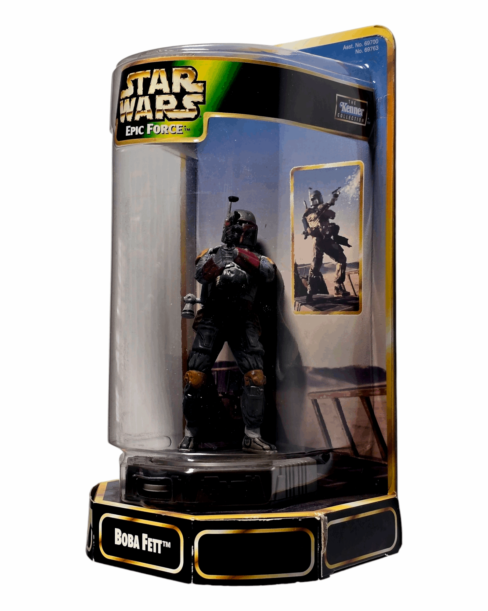 Star Wars POTF, Epic Force Boba Fett, Hasbro