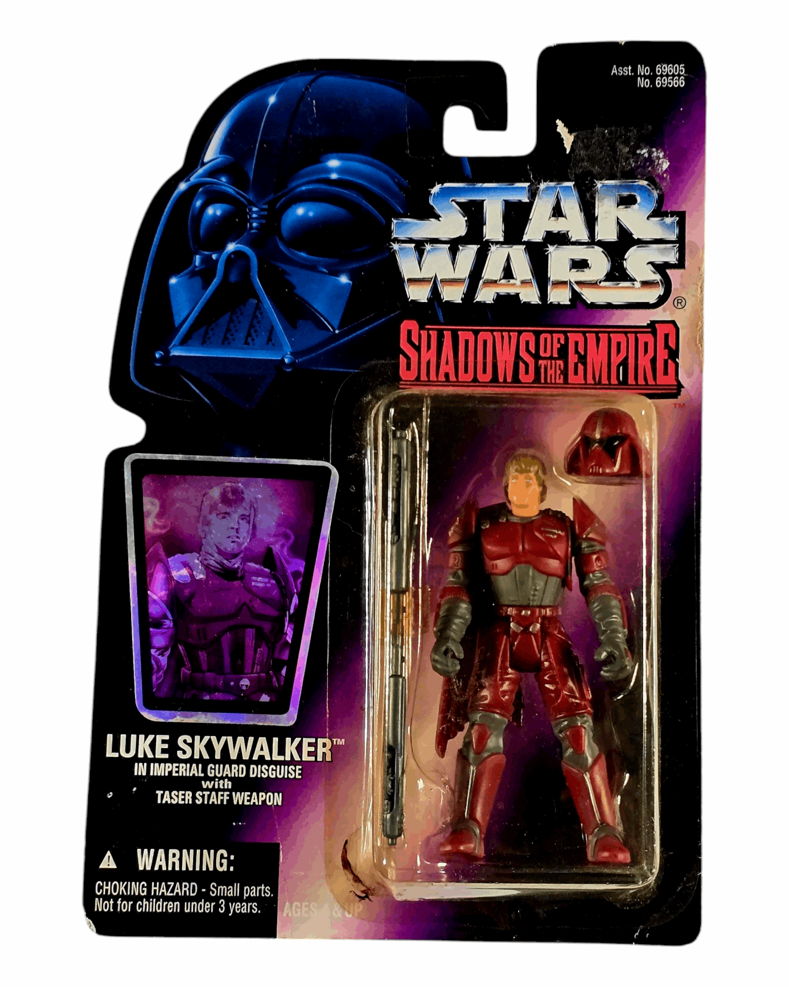 Star Wars POTF2, Shadows of the Empire Luke Skywalker, Imperial Guard, Kenner '96