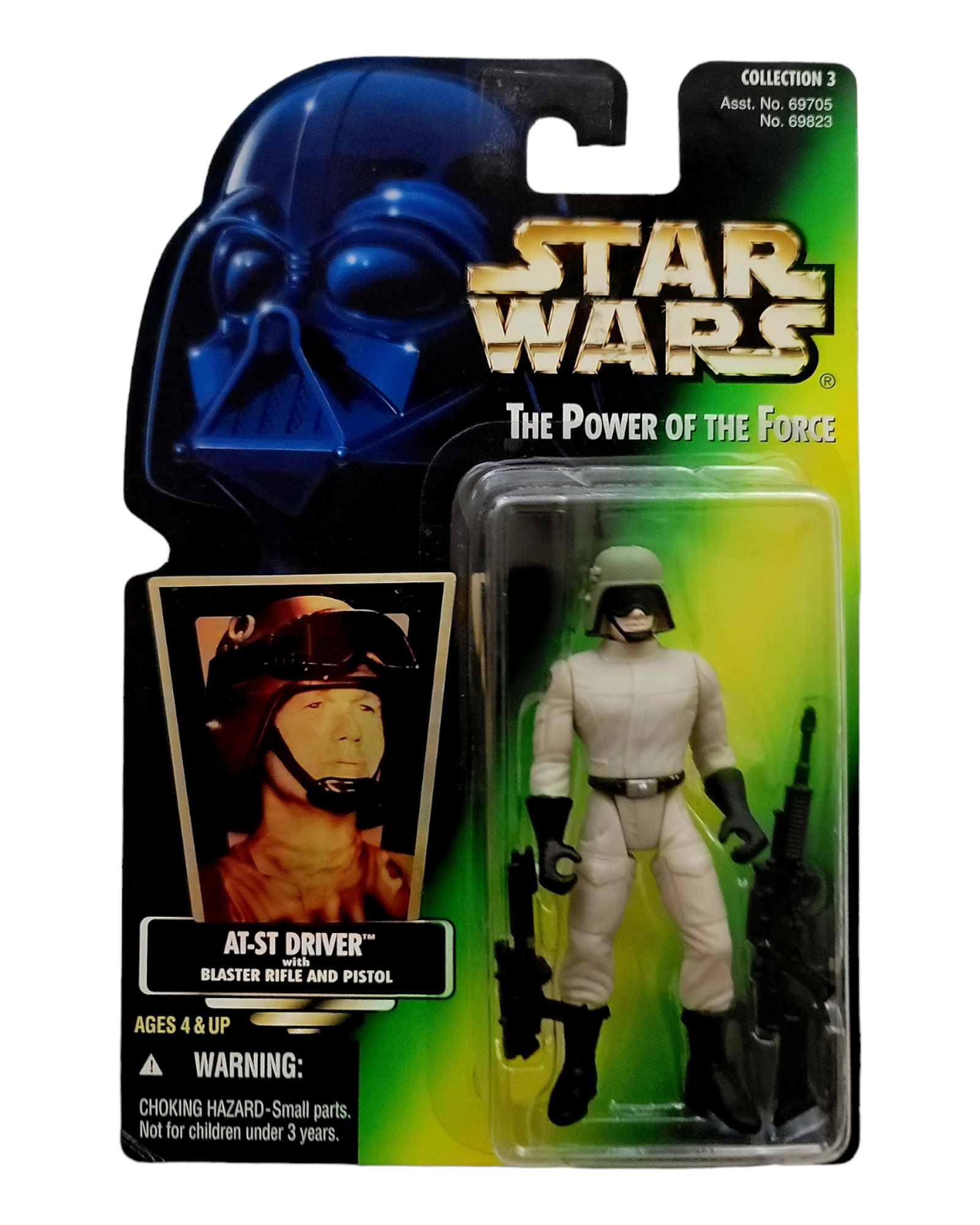 Star Wars POTF2 Hologram Card AT-ST Driver