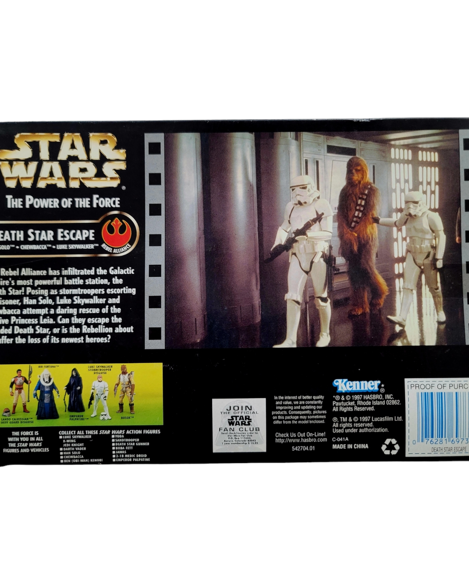 Star Wars POTF2 Cinema Scenes Death Star Escape Set, Kenner '97
