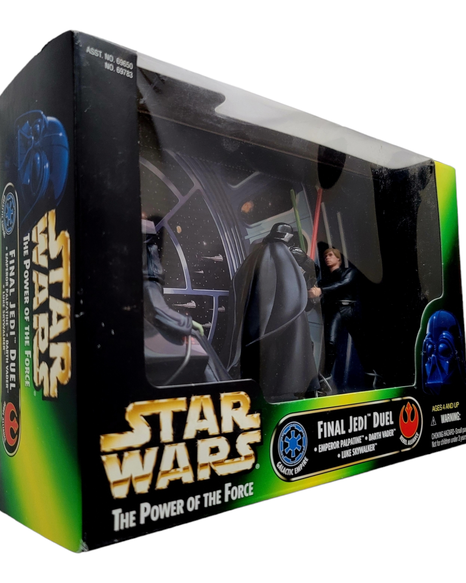 Star Wars POTF2 Cinema Scenes Final Jedi Duel Set, Kenner '97