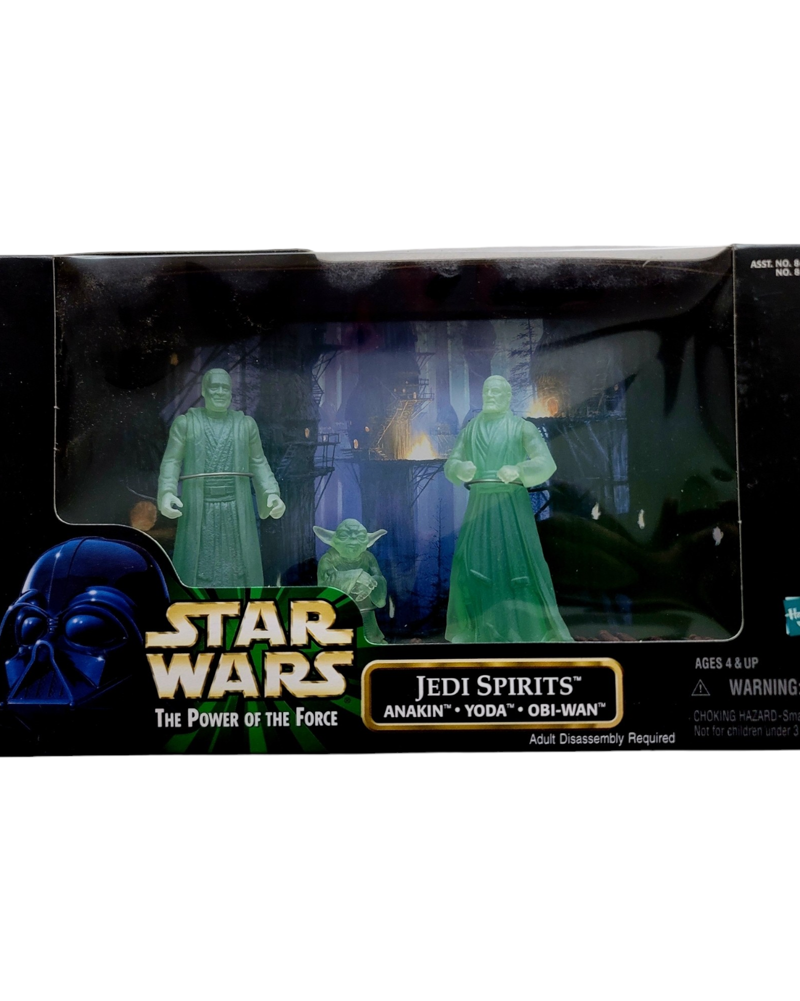 Star Wars POTF2 Cinema Scenes Jedi Spirits Set (Anakin, Yoda, Obi-Wan)