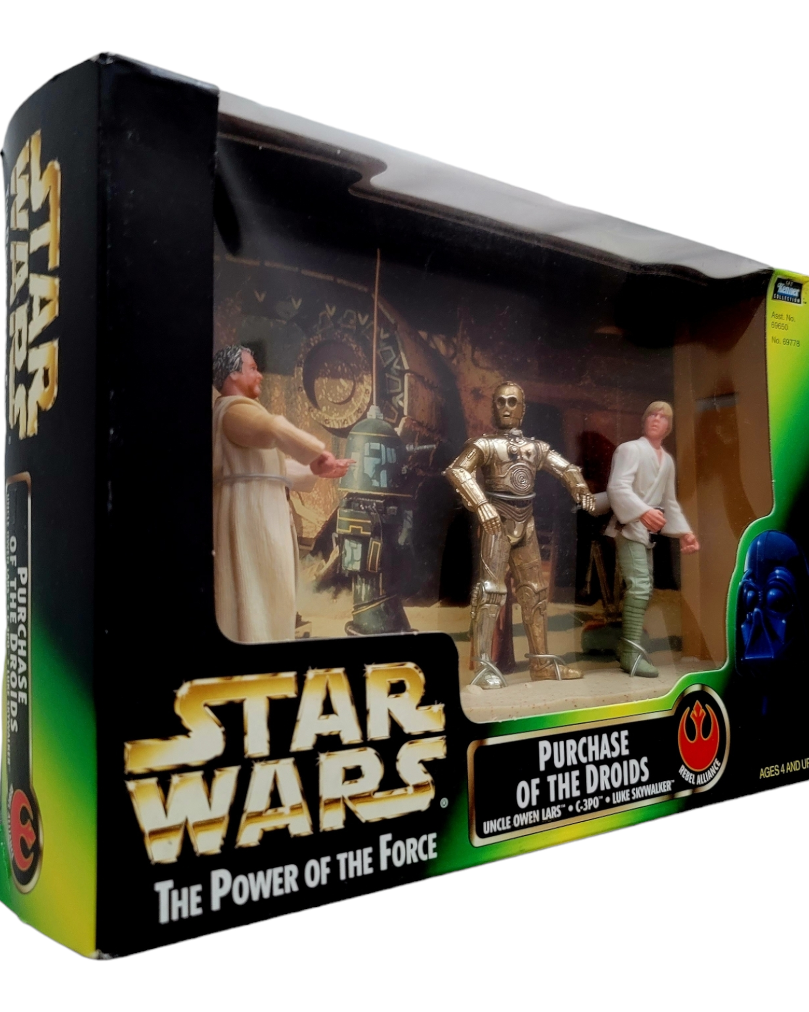 Star Wars POTF2 Cinema Scenes Purchase of the Droids Set, Kenner '97