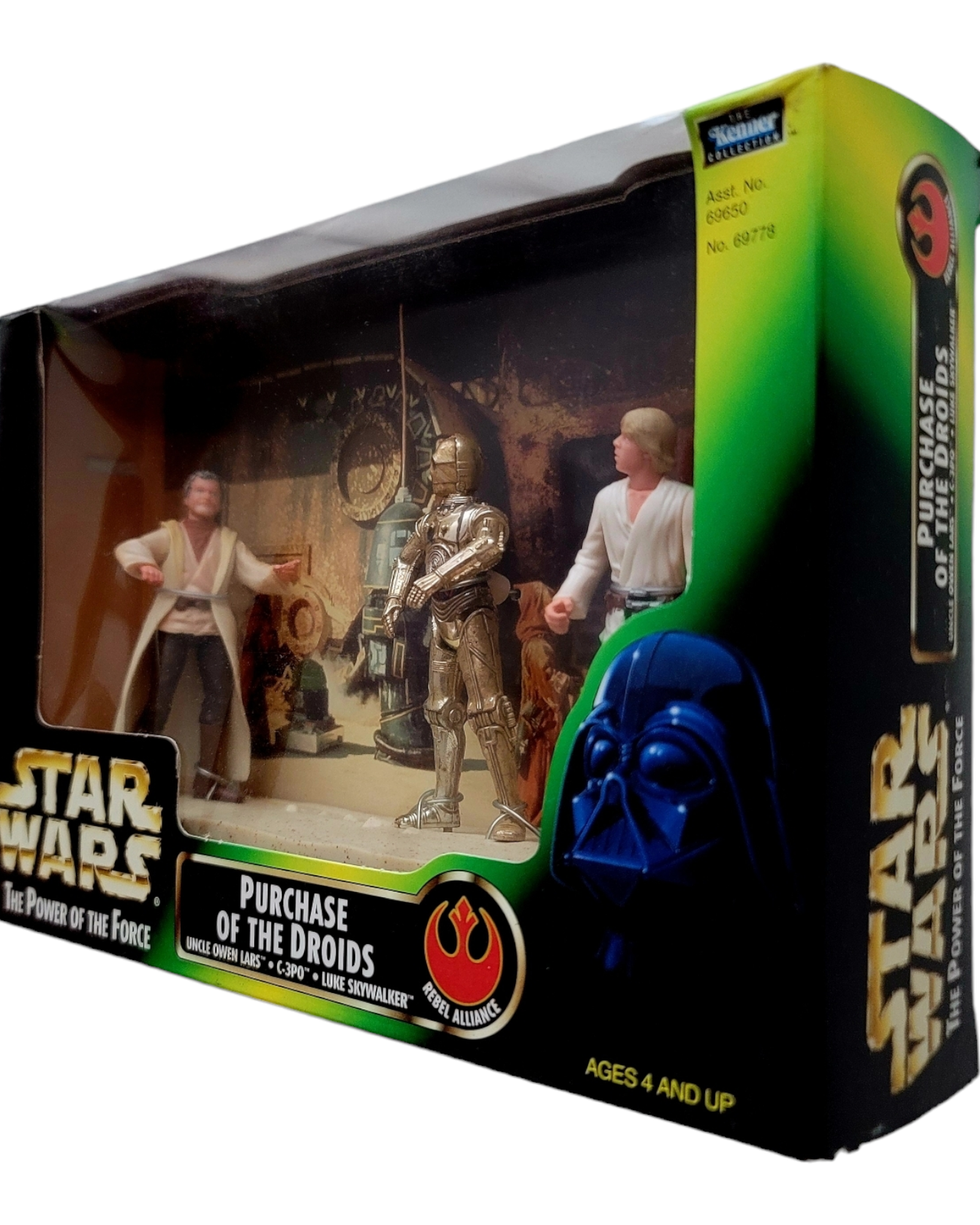 Star Wars POTF2 Cinema Scenes Purchase of the Droids Set, Kenner '97