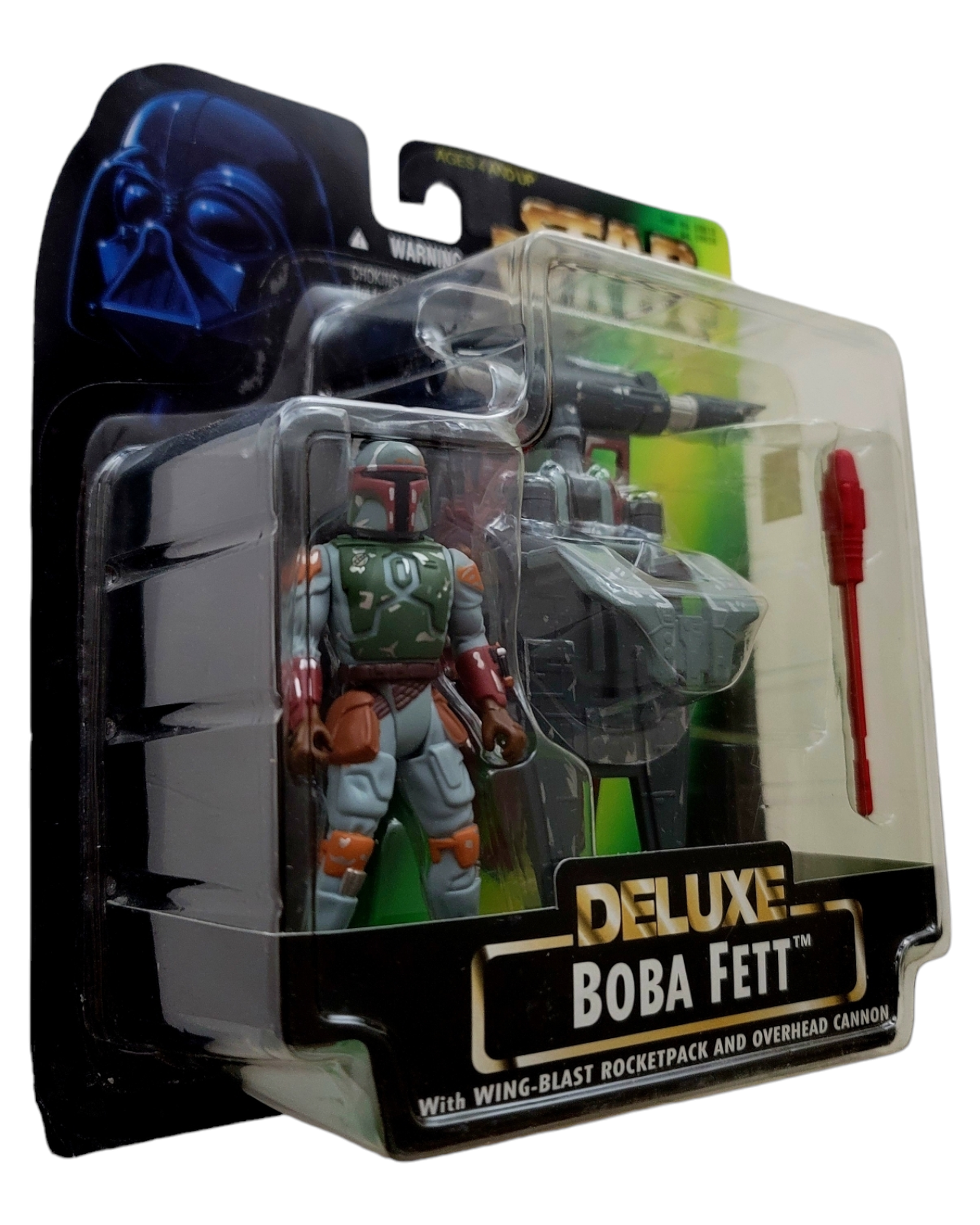 Star Wars POTF2 Deluxe Boba Fett with Wing-blast Rocketpack, Kenner '96