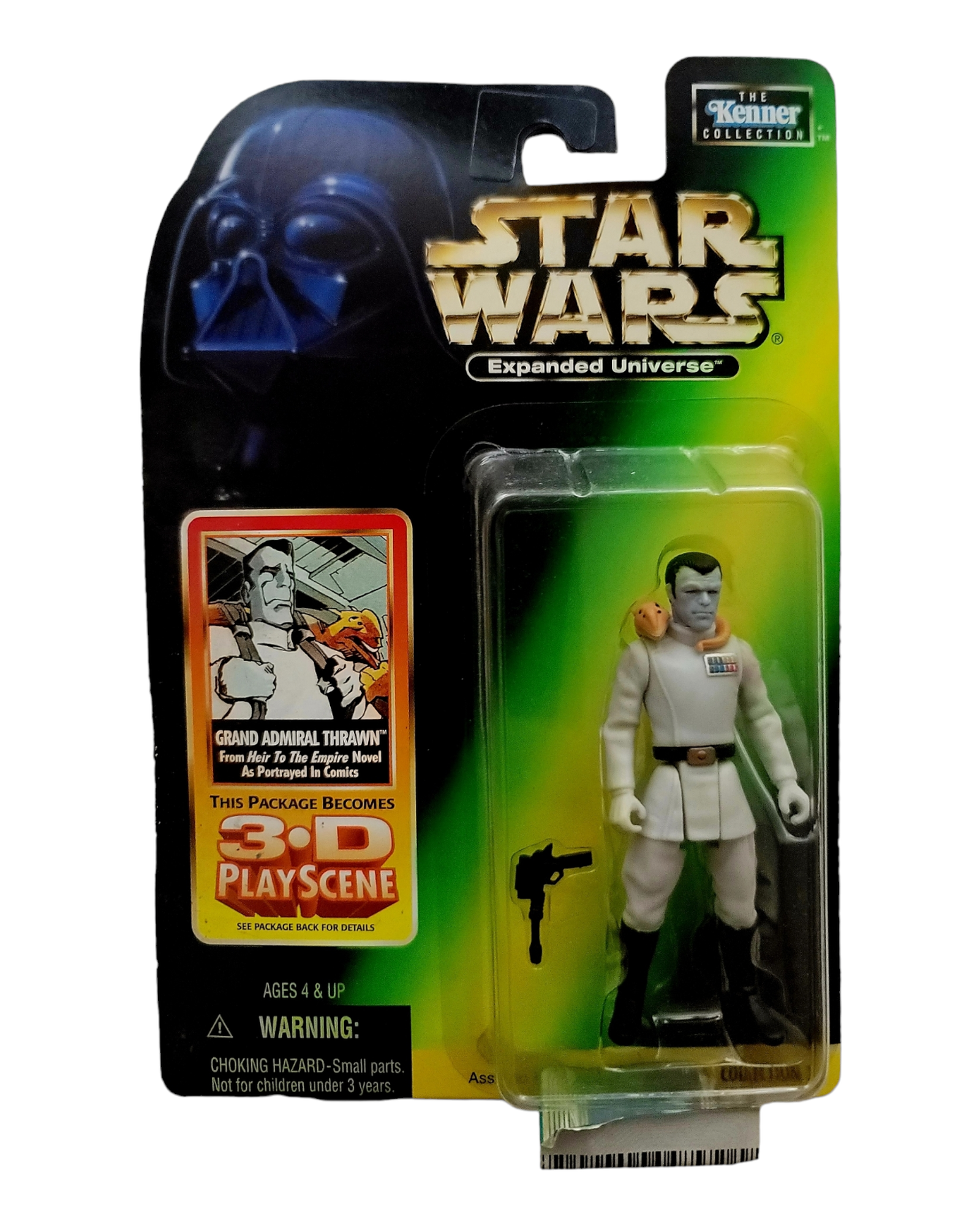 Star Wars POTF2 Expanded Universe Grand Admiral Thrawn, Kenner '98