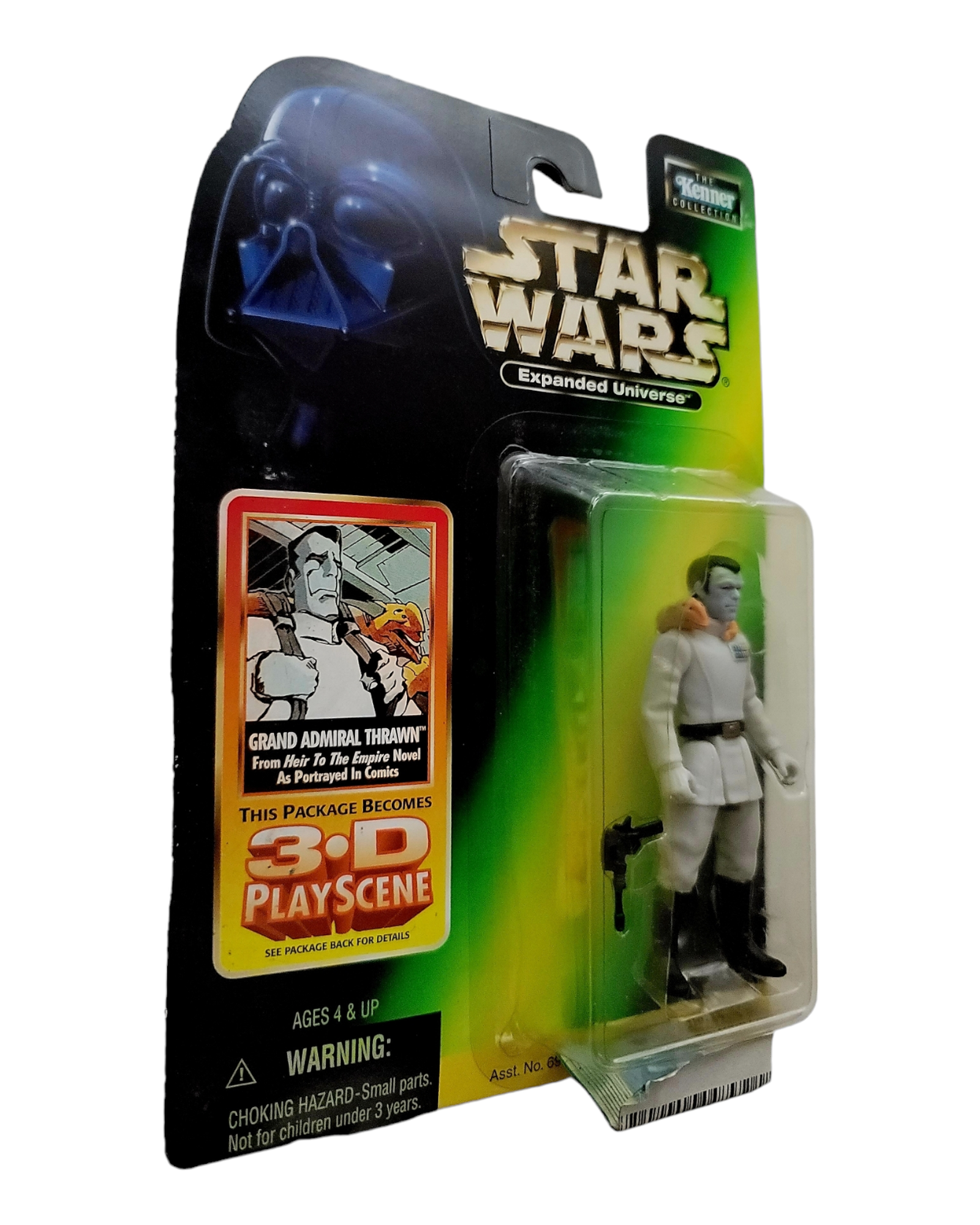 Star Wars POTF2 Expanded Universe Grand Admiral Thrawn, Kenner '98