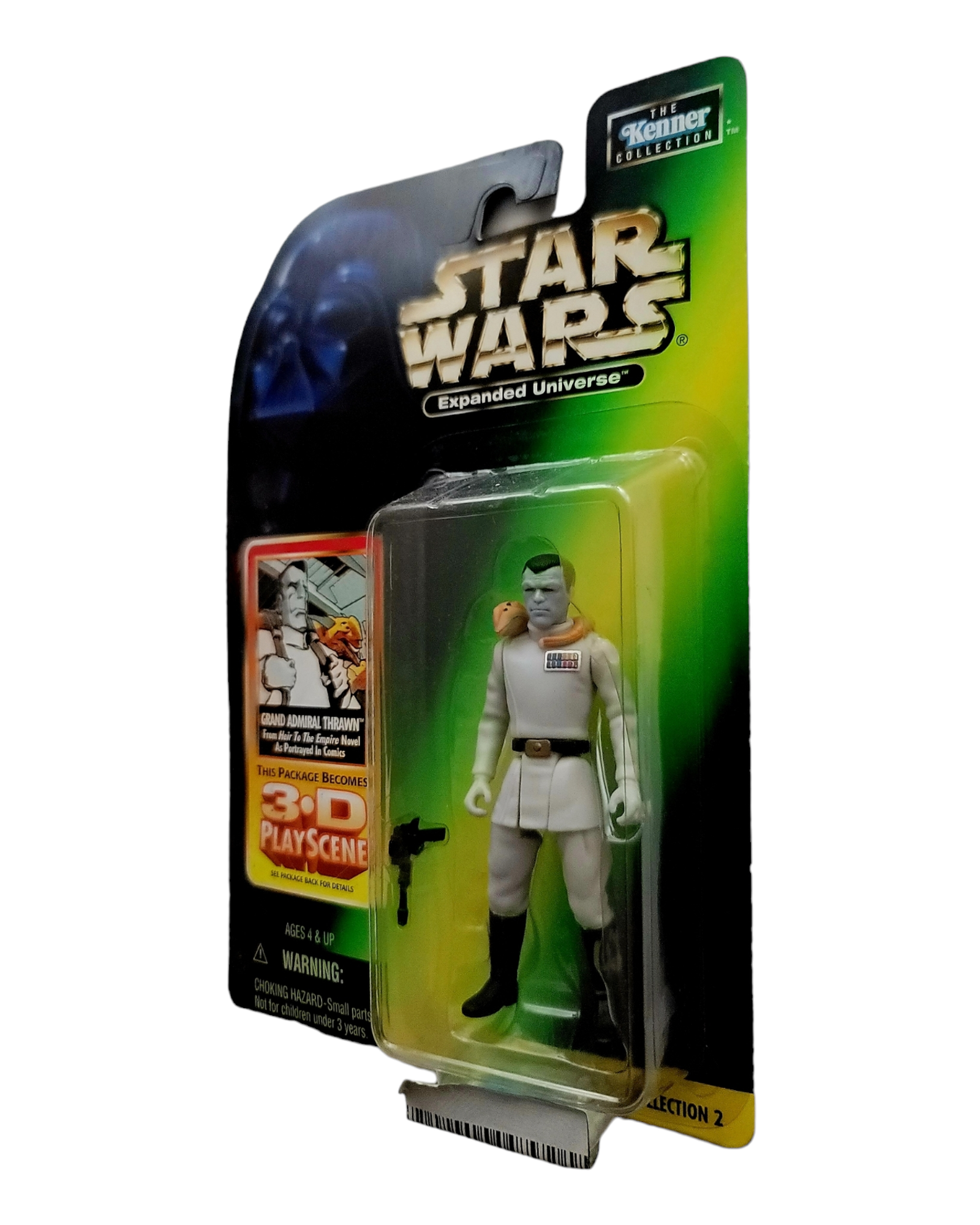Star Wars POTF2 Expanded Universe Grand Admiral Thrawn, Kenner '98