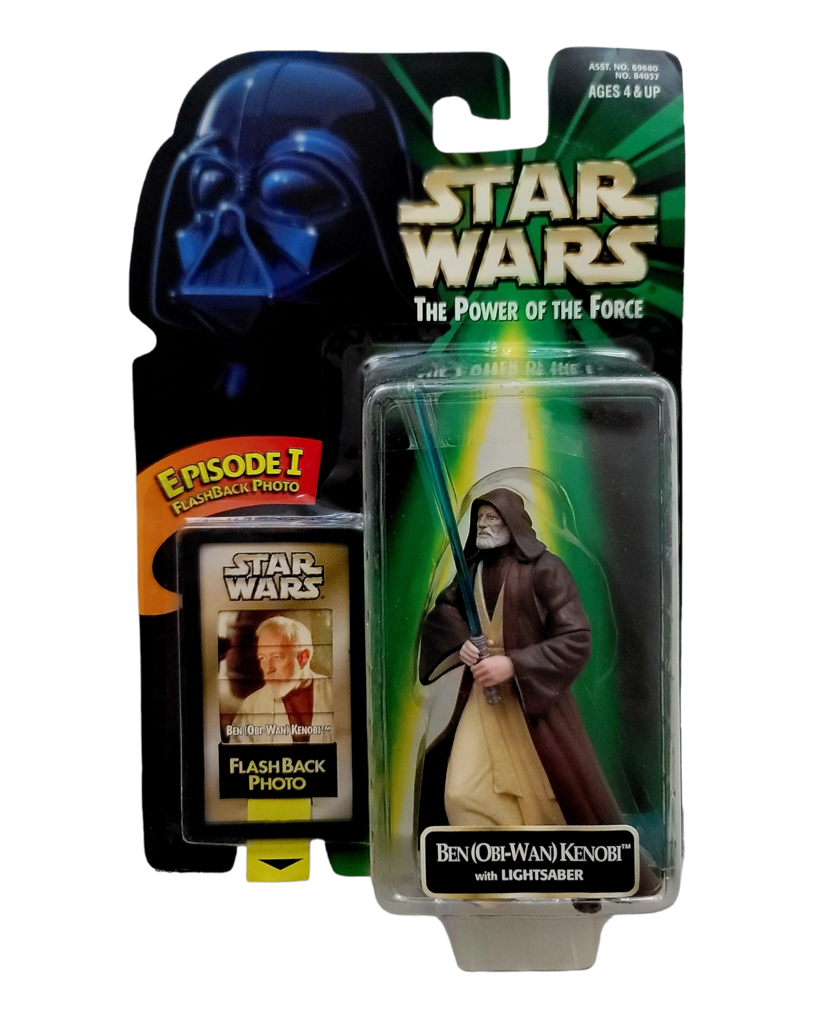 Star Wars POTF2 Ben (Obi-Wan) Kenobi, Flashback Photo, Kenner '98