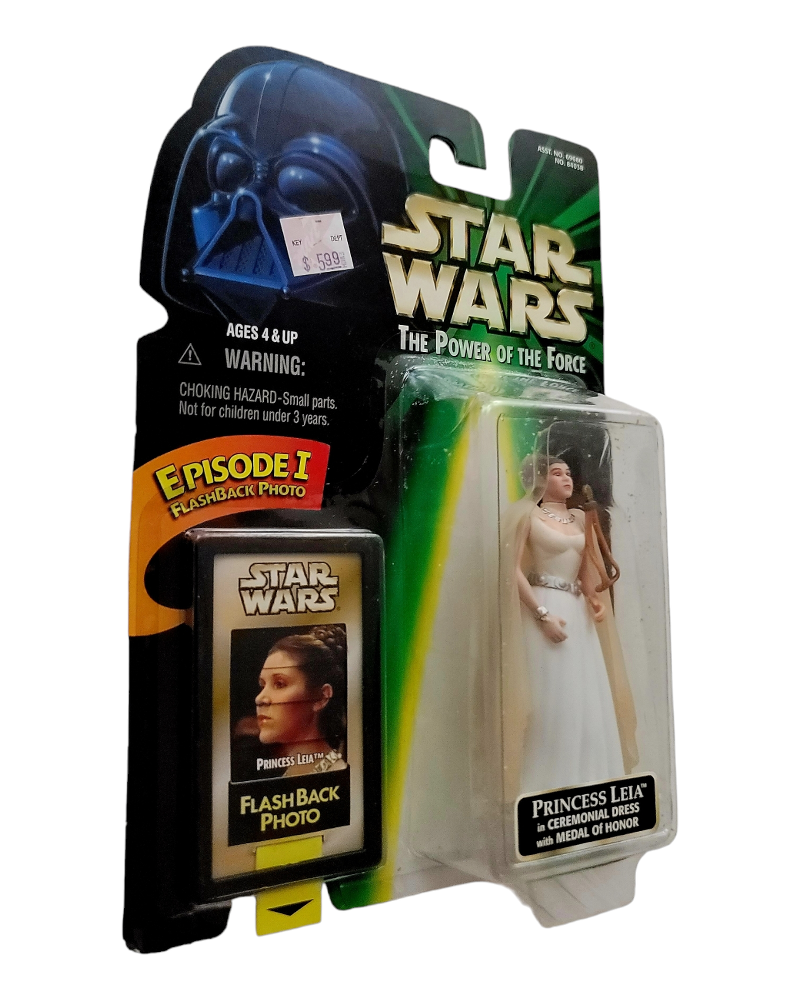 Star Wars POTF2 Princess Leia, Flashback Photo, Kenner '98