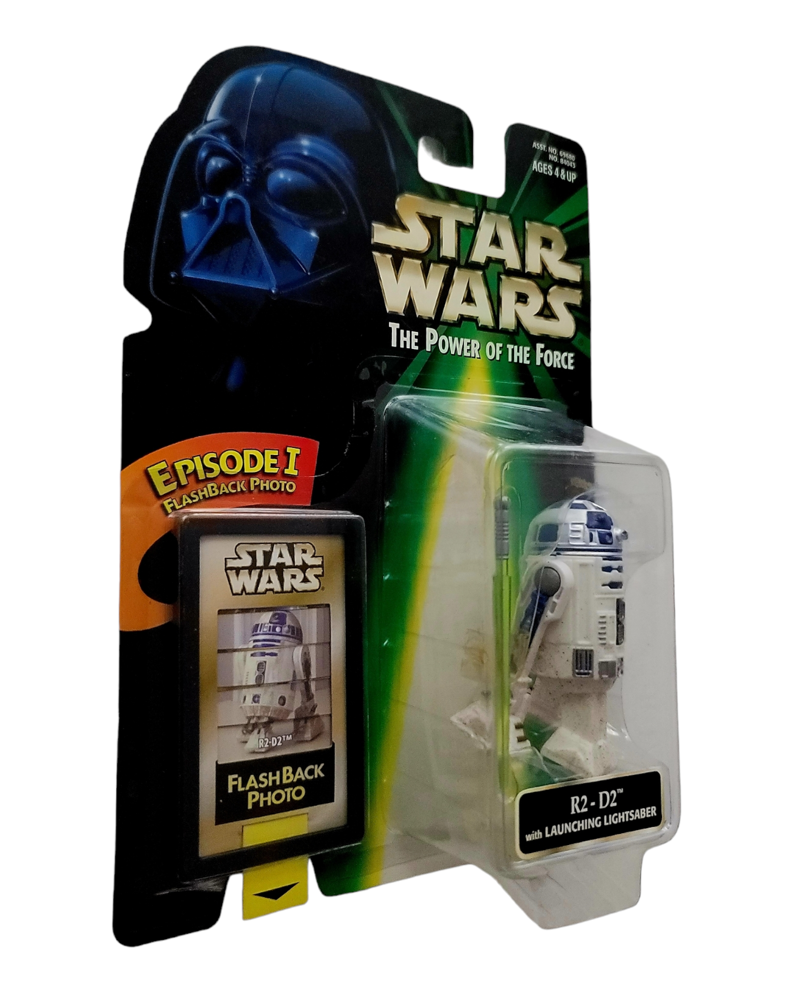 Star Wars POTF2 Flashback Photo R2-D2 with Launching Lightsaber, Kenner '98