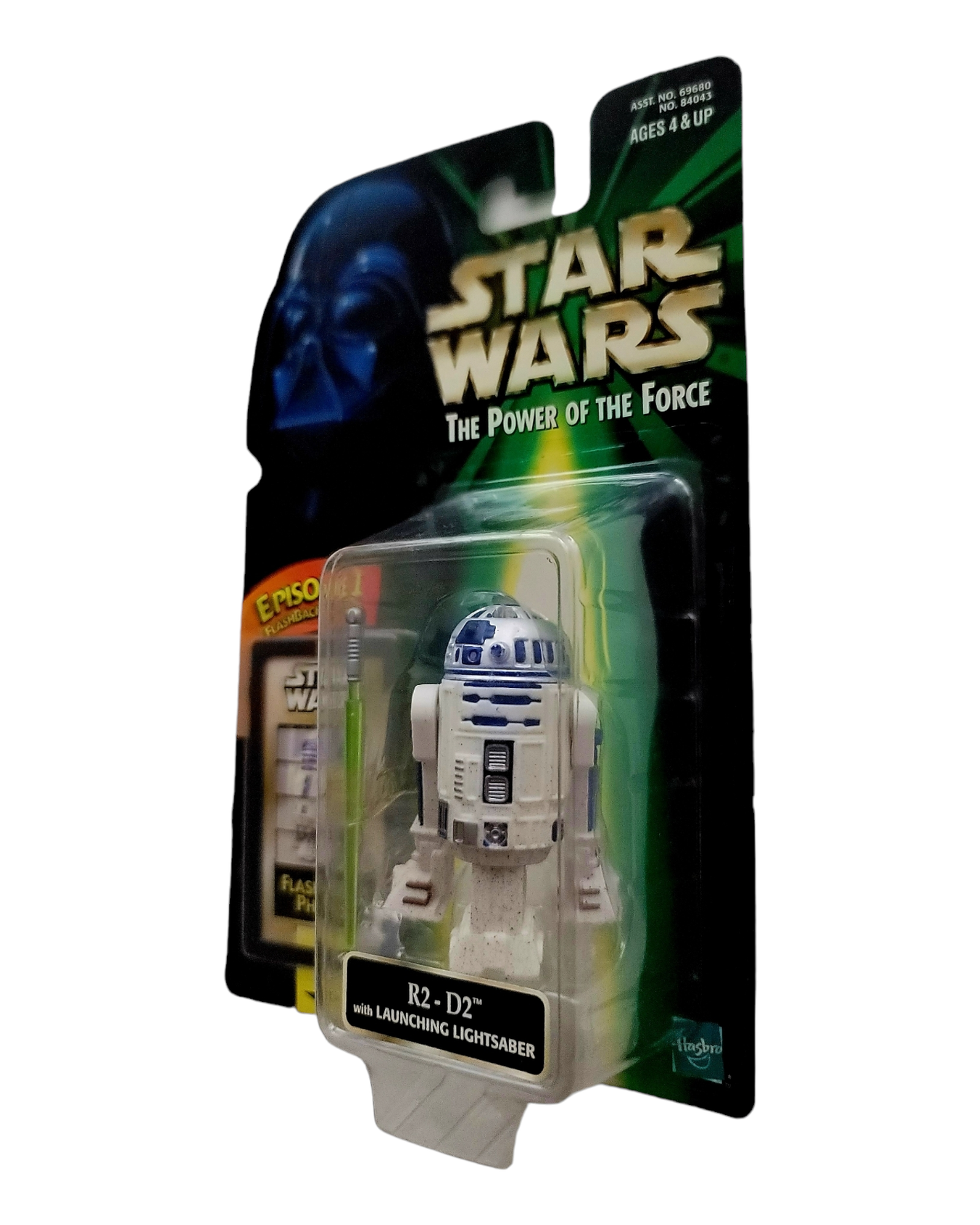 Star Wars POTF2 Flashback Photo R2-D2 with Launching Lightsaber, Kenner '98