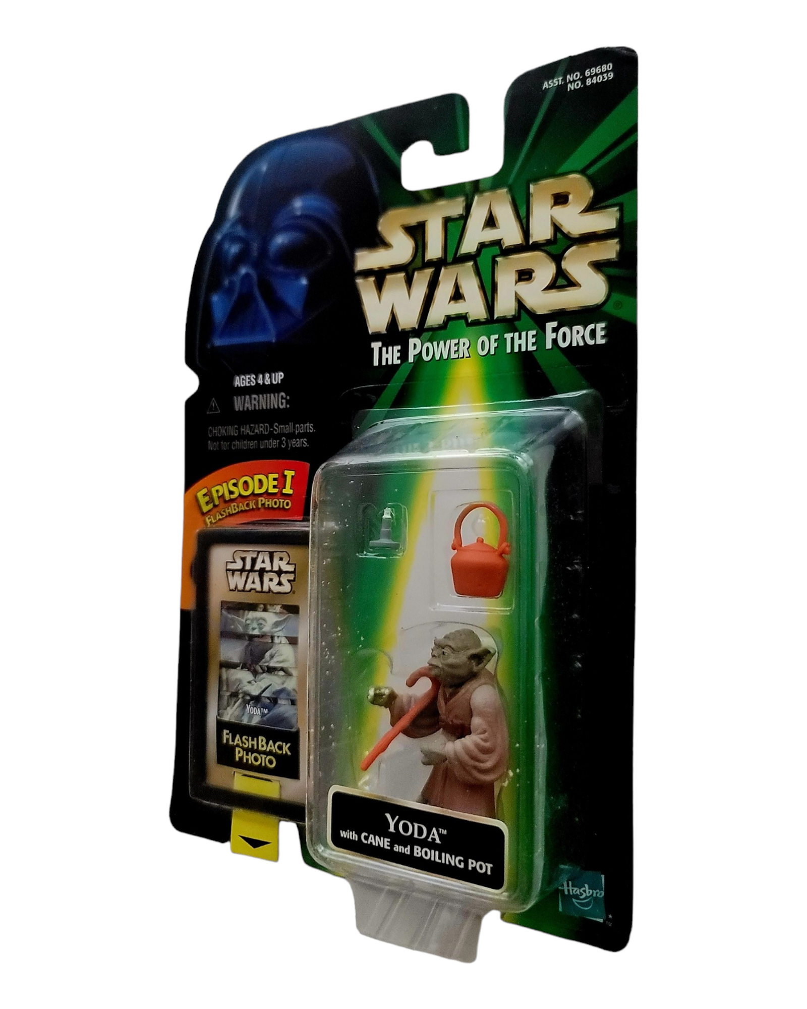Star Wars POTF2 Yoda, Flashback Photo, Kenner '98