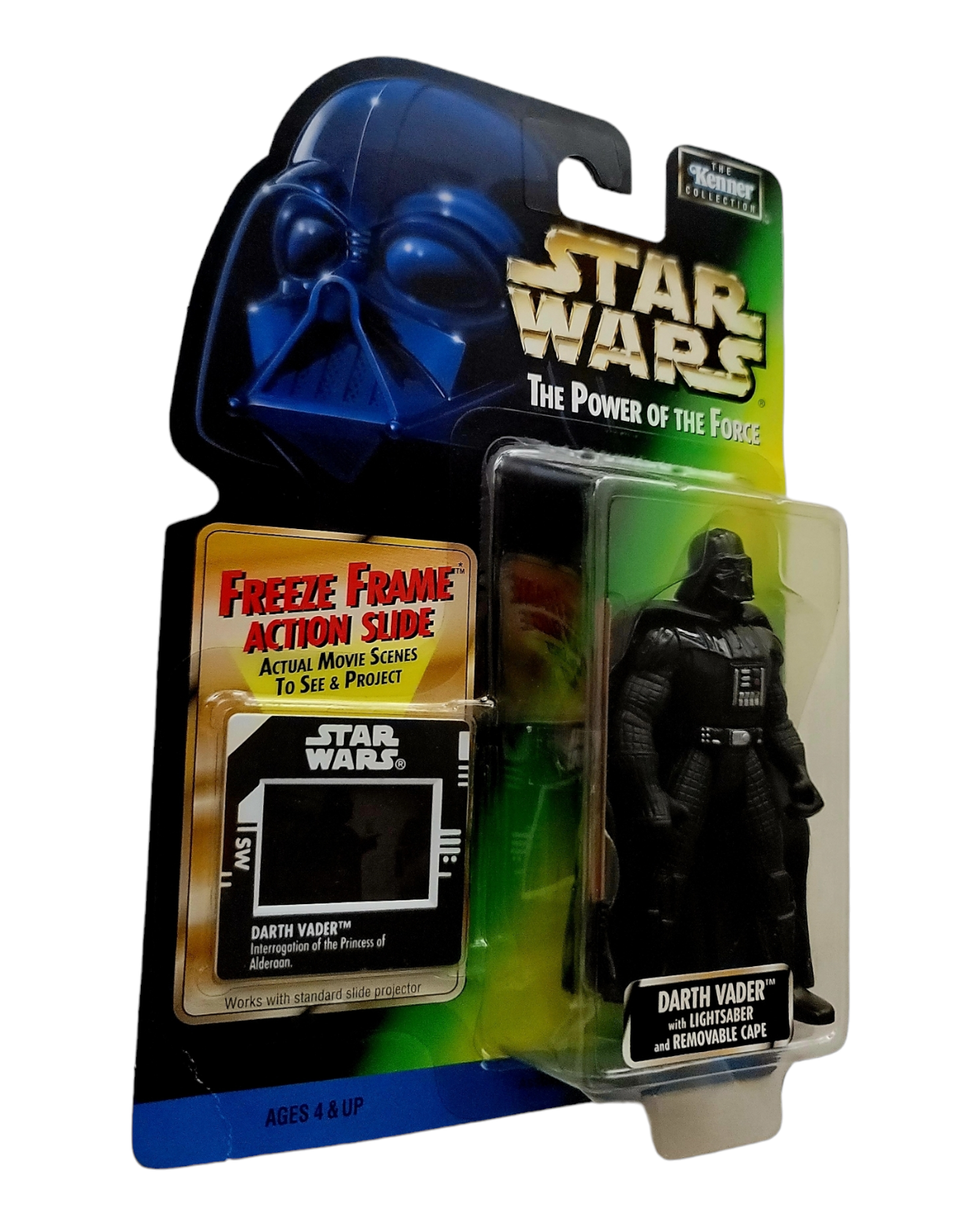 Star Wars POTF2 Darth Vader, Freeze Frame, Kenner '98