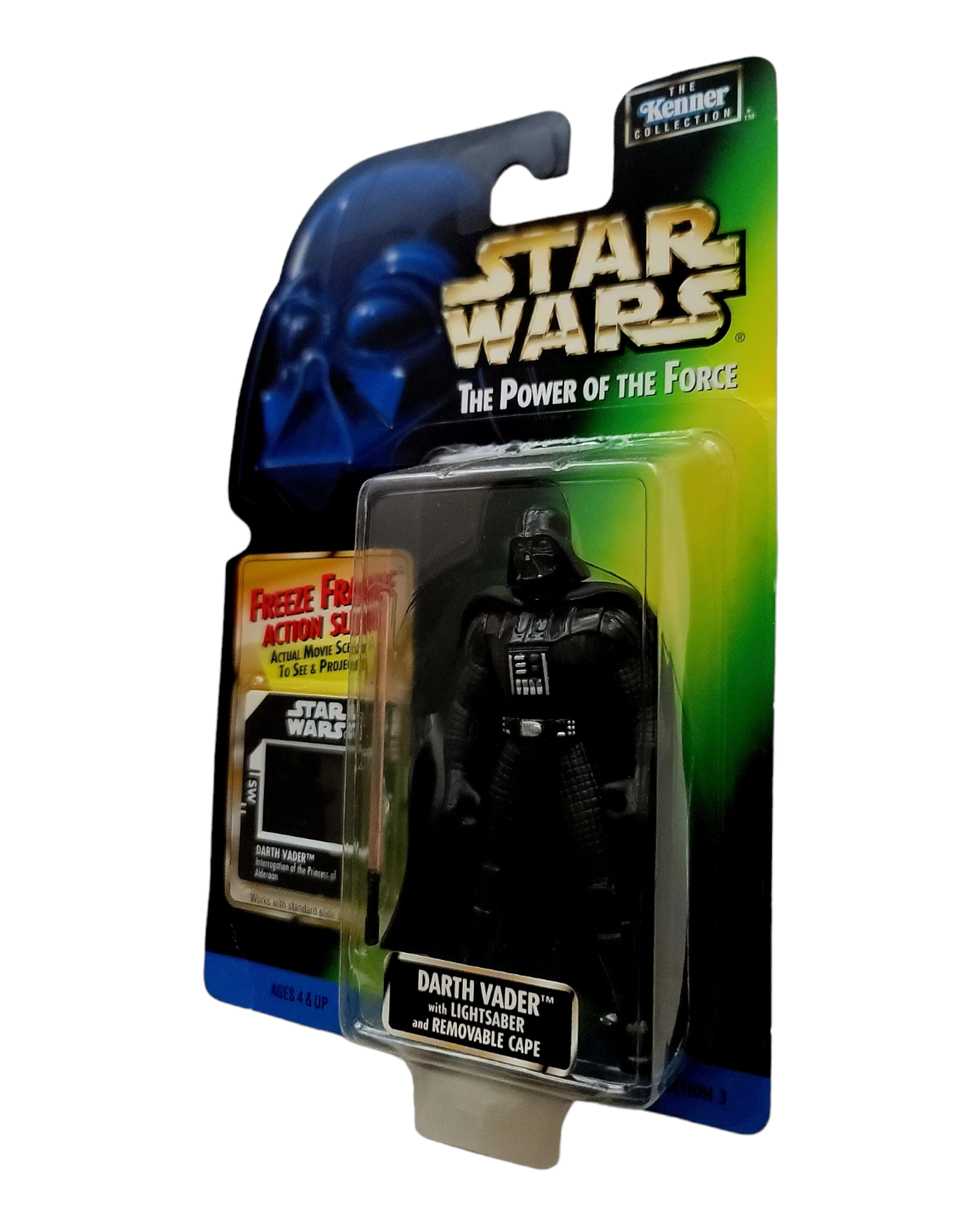 Star Wars POTF2 Darth Vader, Freeze Frame, Kenner '98