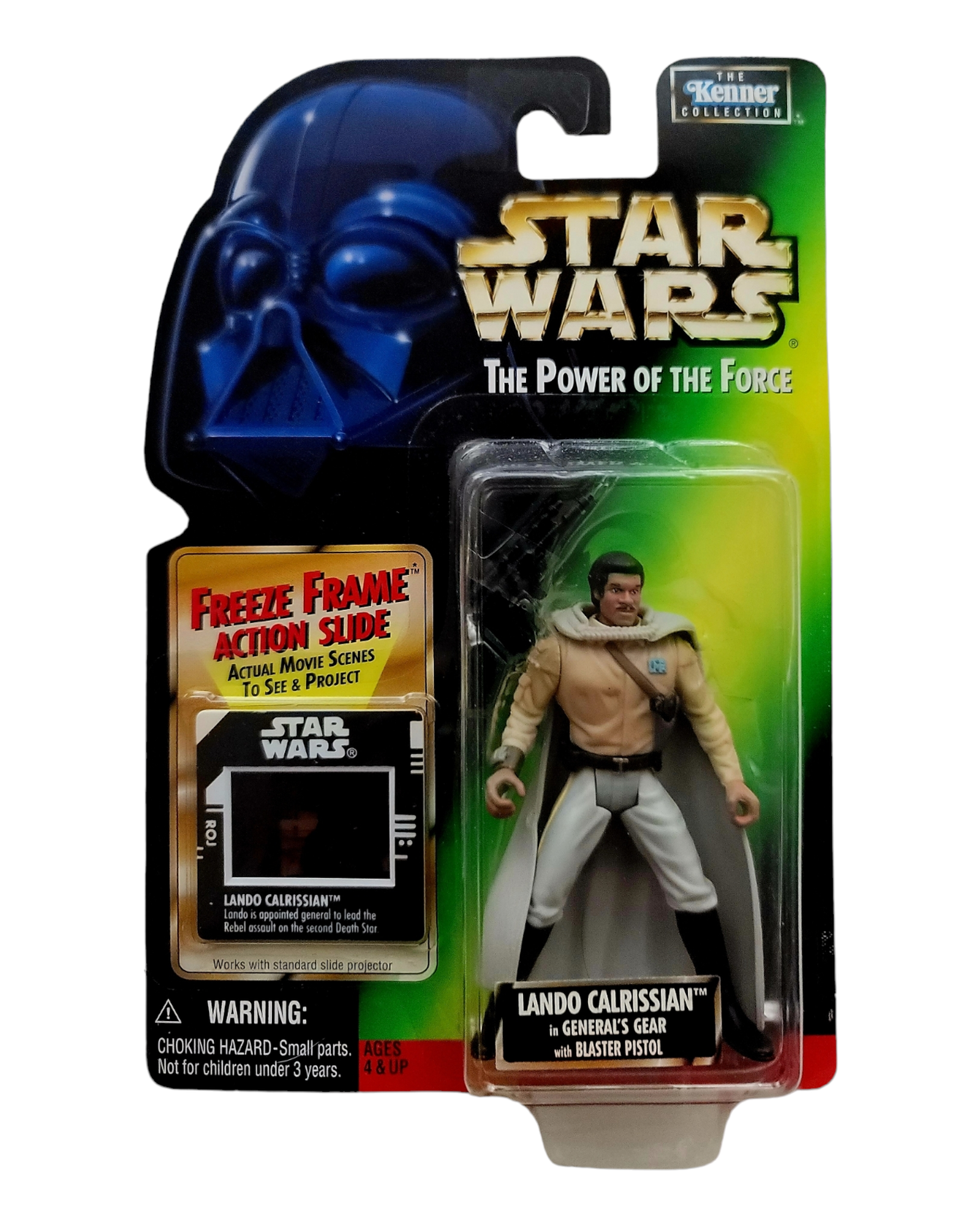 Star Wars POTF2 Freeze Frame Lando Calrissian, General's Gear