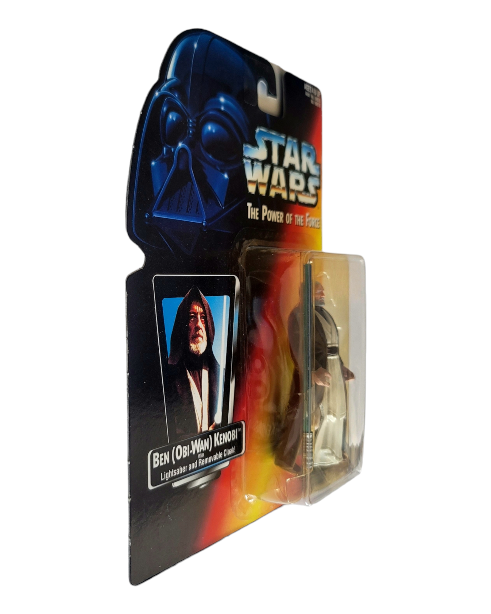 Star Wars POTF2 Ben (Obi-Wan) Kenobi, Orange Card, Kenner '95