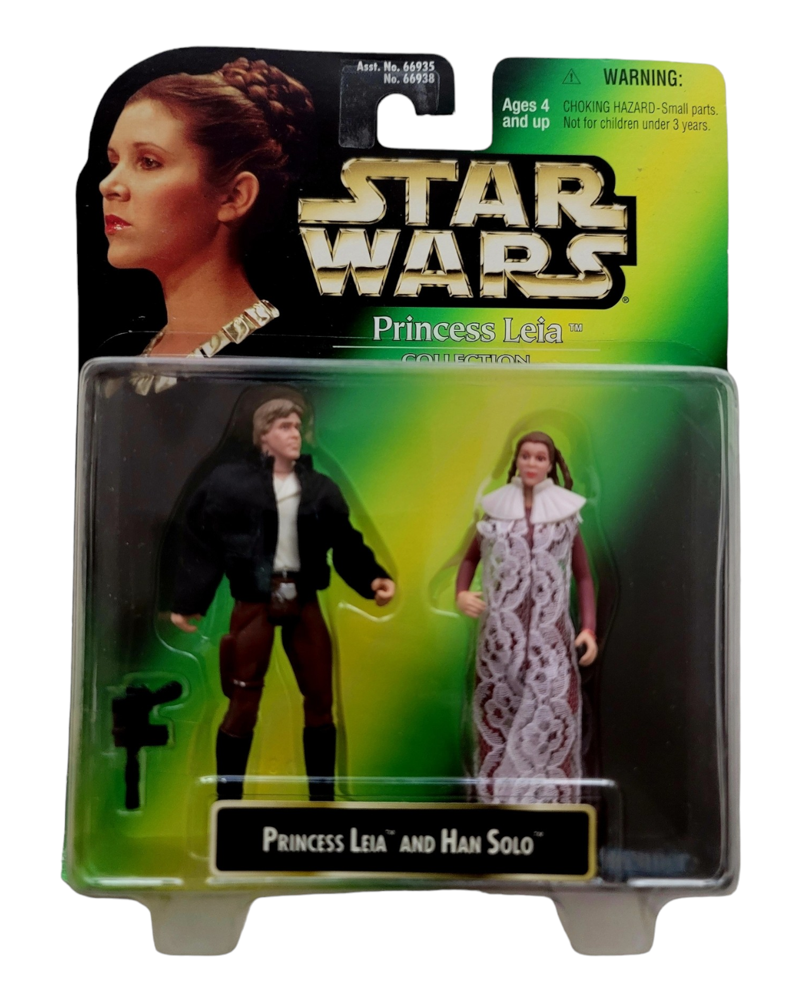 Star Wars POTF2 Princess Leia & Han Solo, Princess Leia Collection, Kenner '97