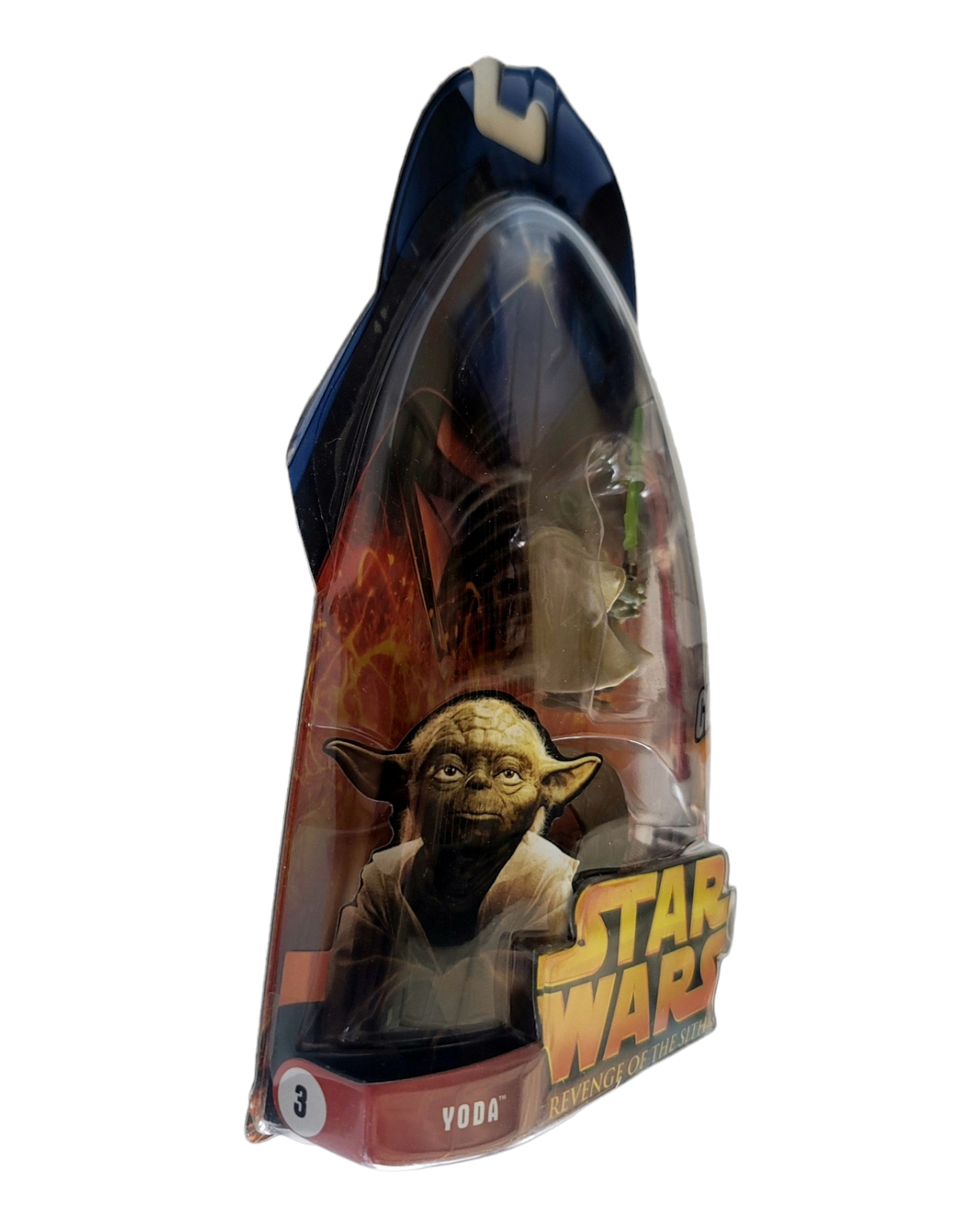 Star Wars ROTS #03 Yoda, Firing Cannon, Hasbro '05