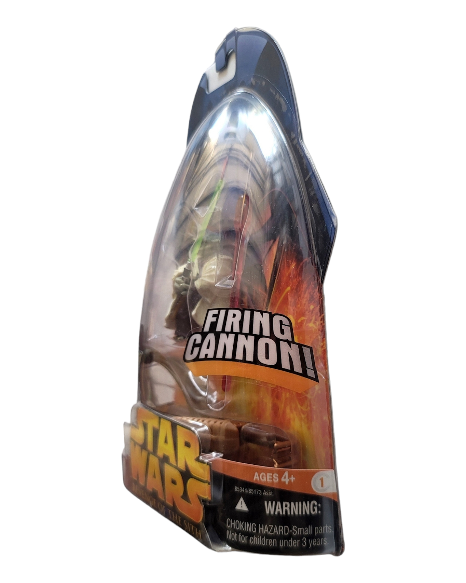 Star Wars ROTS #03 Yoda, Firing Cannon, Hasbro '05