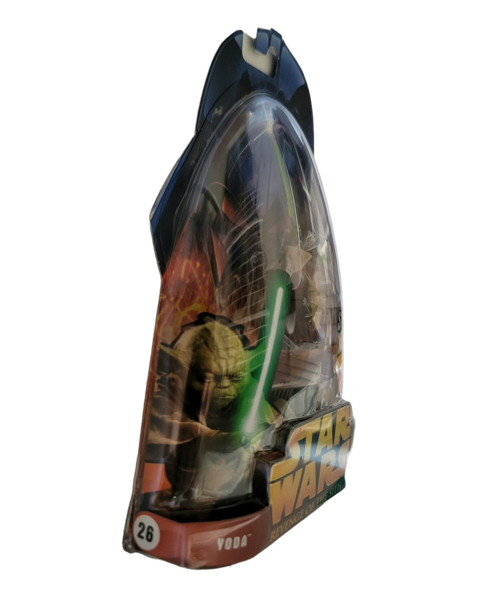 Star Wars ROTS #26 Yoda, Spinning Attack, Hasbro '05