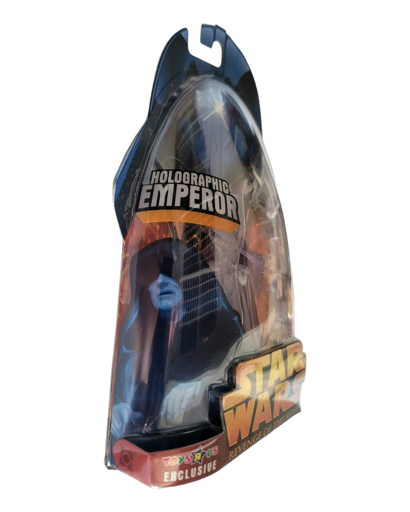 Star Wars ROTS Holo Emperor Palpatine, Toys'R'Us (TRU) Exclusive, Hasbro '05
