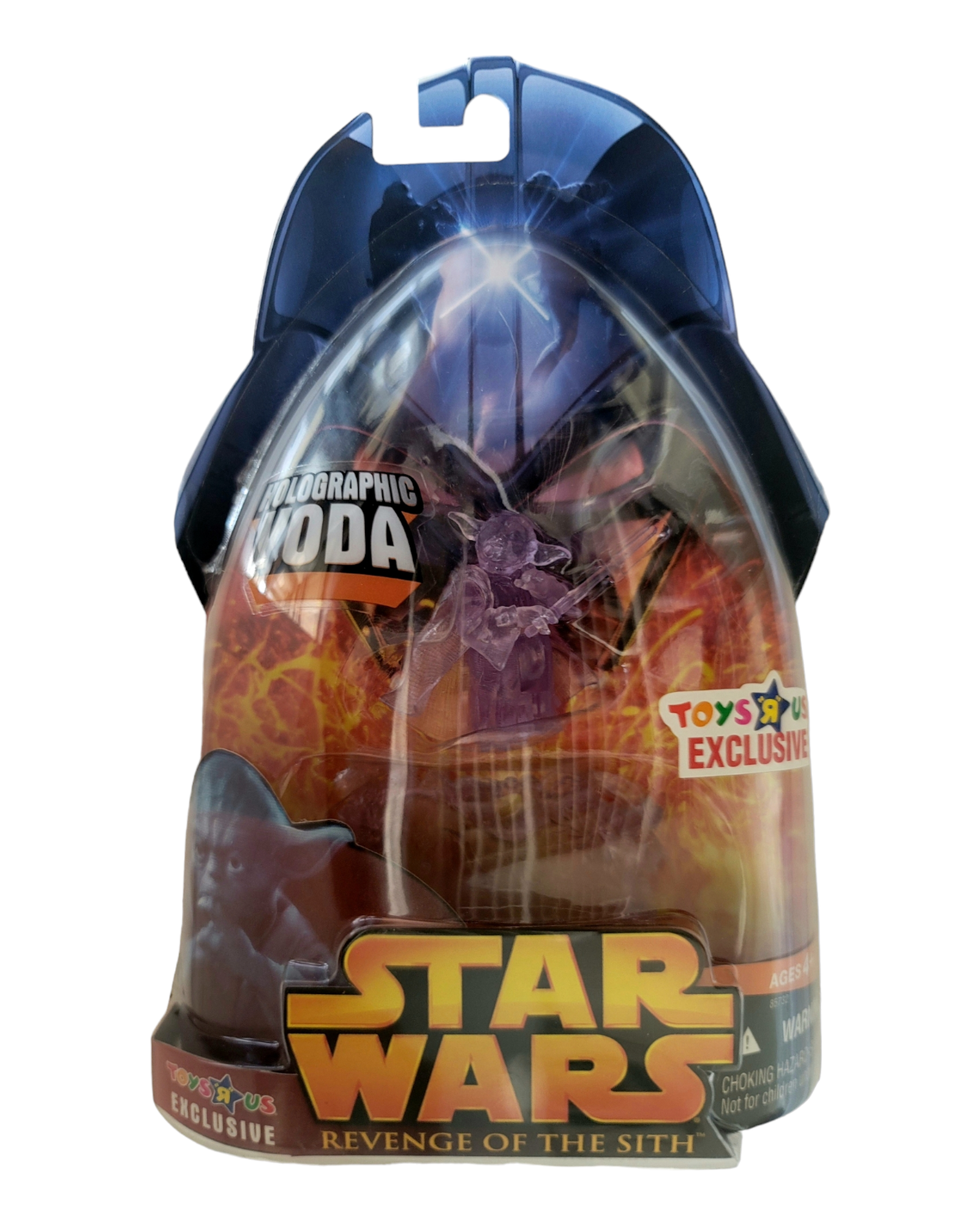 Star Wars ROTS Holographic Yoda, Toys'R'Us (TRU) Exclusive, Hasbro '05