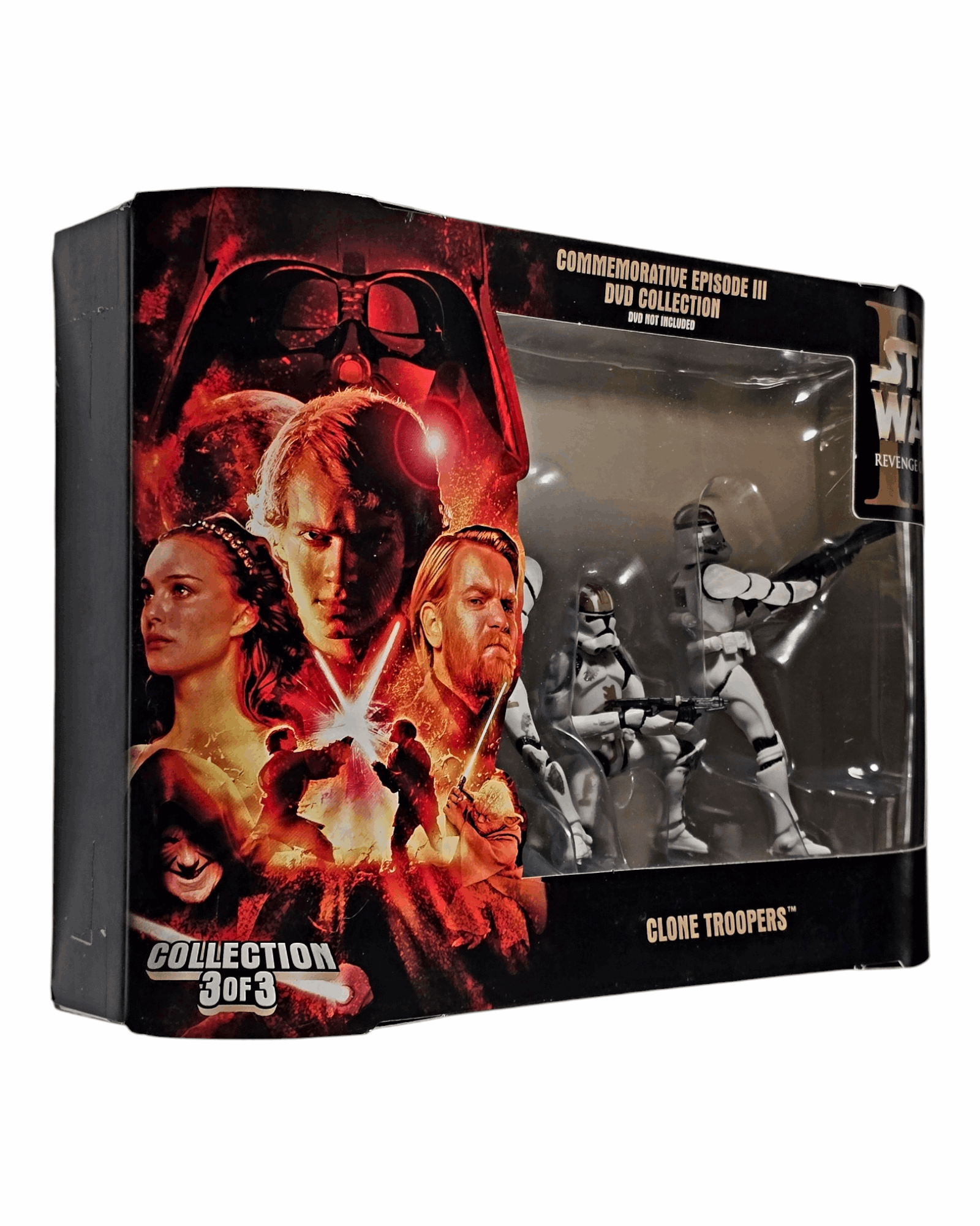 Star Wars ROTS Clone Troopers, Commemorative Episode III DVD Collection, Hasbro '05