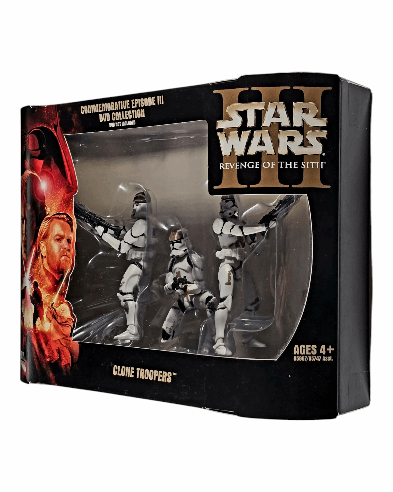 Star Wars ROTS Clone Troopers, Commemorative Episode III DVD Collection, Hasbro '05