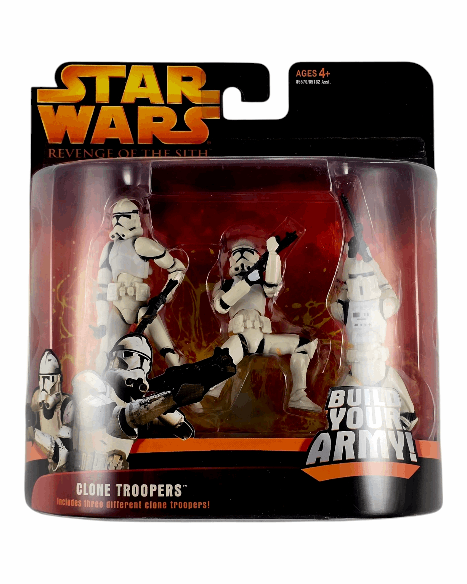 Star Wars ROTS Clone Troopers, Build Your Army, Hasbro '05