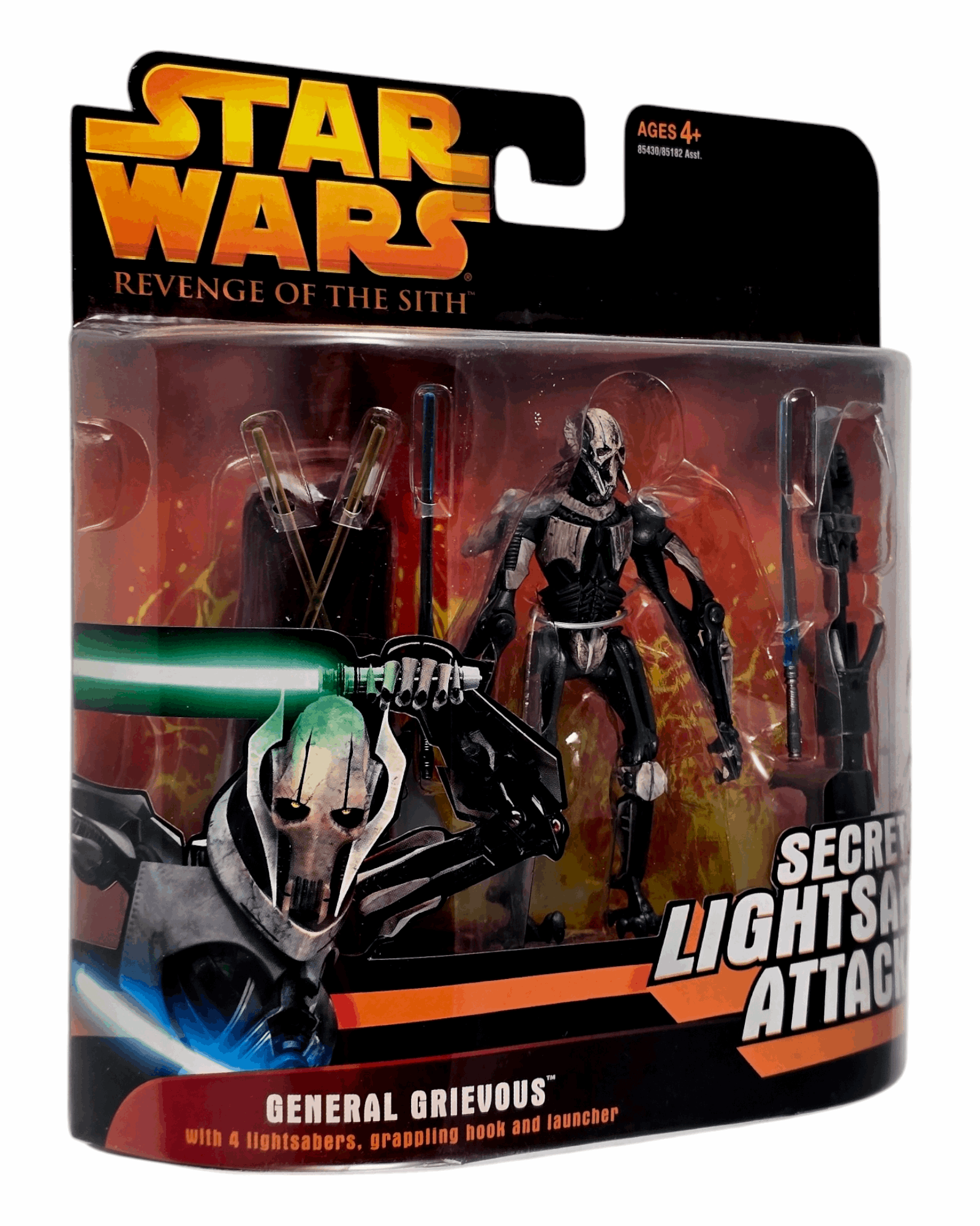 Star Wars ROTS General Grievous, Grappling Hook and Launcher, Hasbro '05