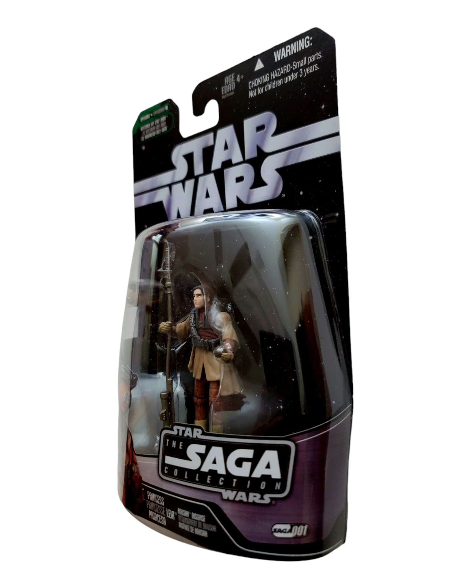 Star Wars Saga Collection #001 Princess Leia, Boushh Disguise, Hasbro '06