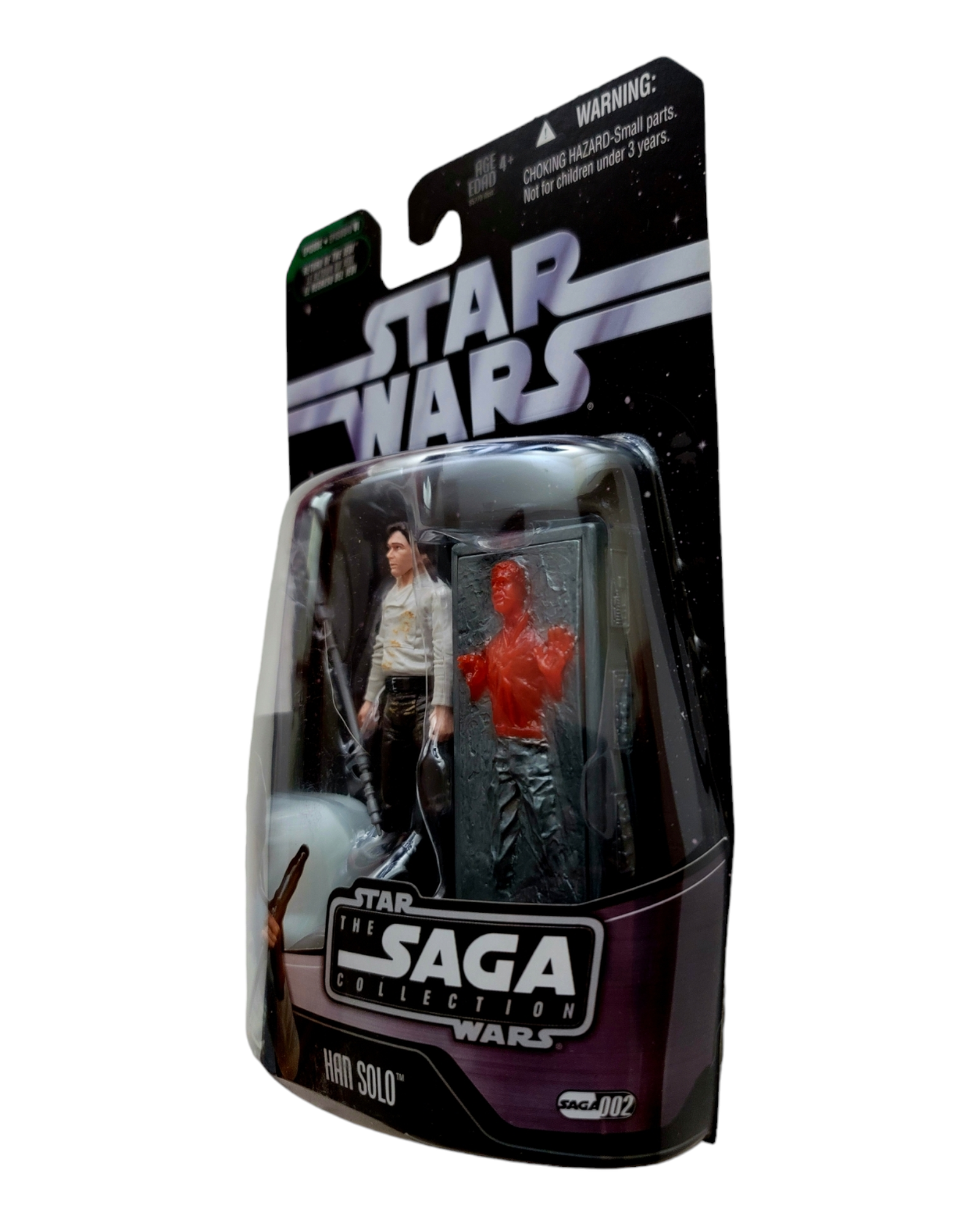 Star Wars Saga Collection #002 Han Solo with Carbonite, Hasbro '06