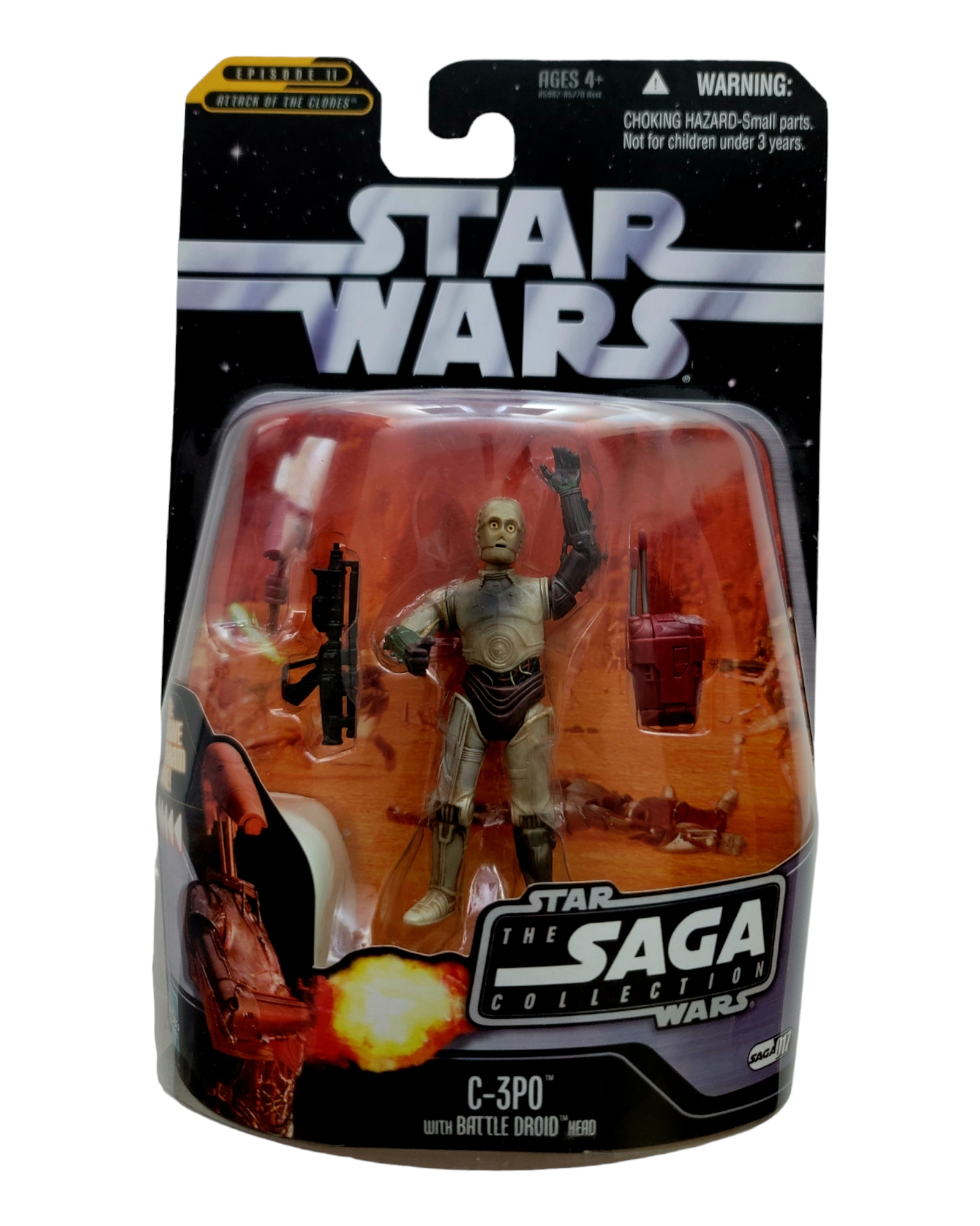 Star Wars Saga Collection #017 C-3PO with C-3P0 Head, Hasbro '06