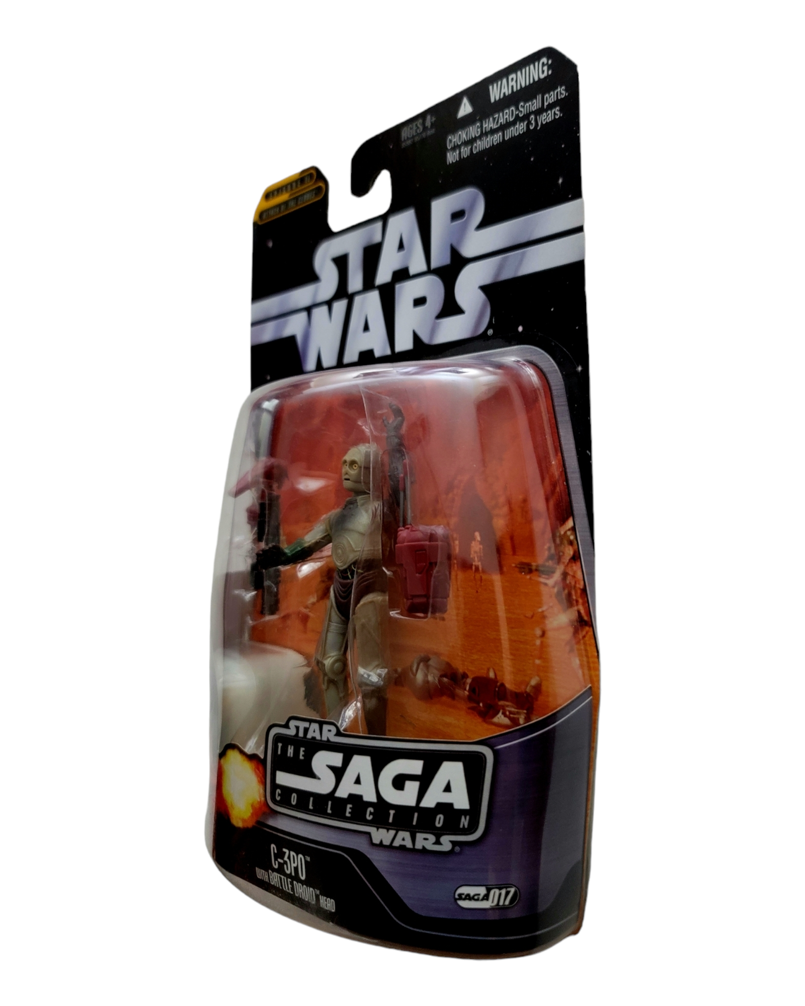 Star Wars Saga Collection #017 C-3PO with C-3P0 Head, Hasbro '06