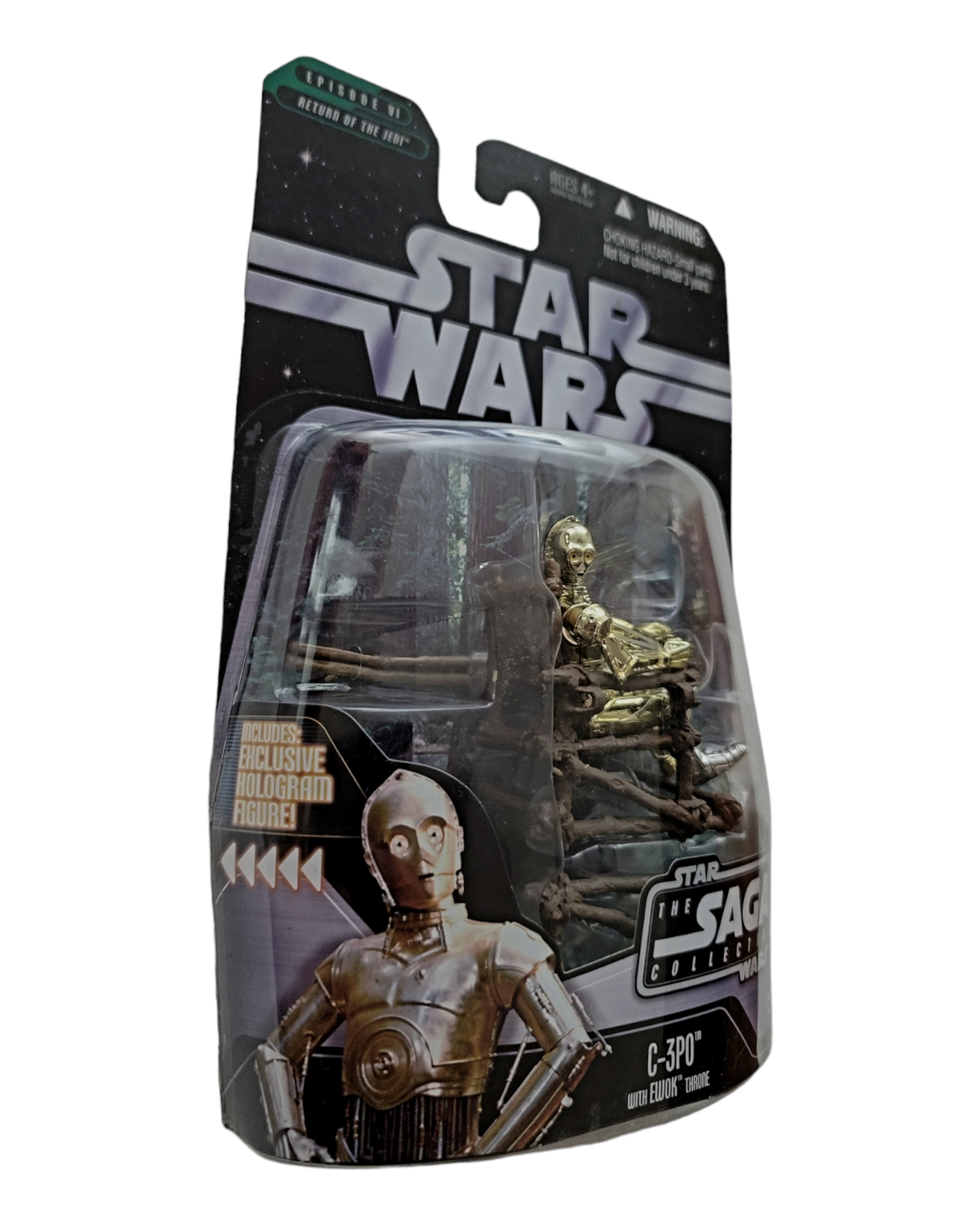 Star Wars Saga Collection '06 #042 C-3PO w Ewok Throne