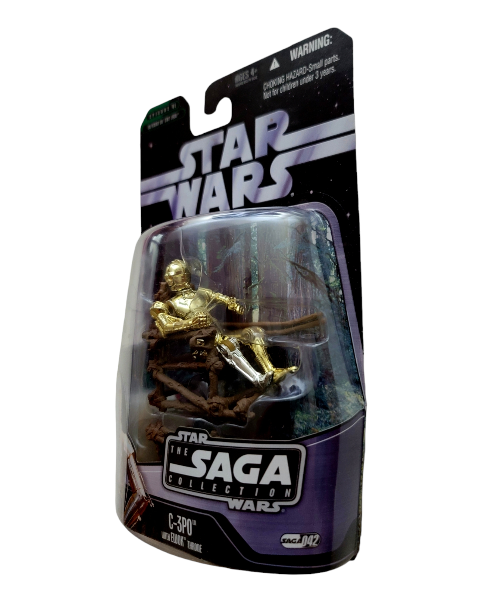 Star Wars Saga Collection '06 #042 C-3PO w Ewok Throne