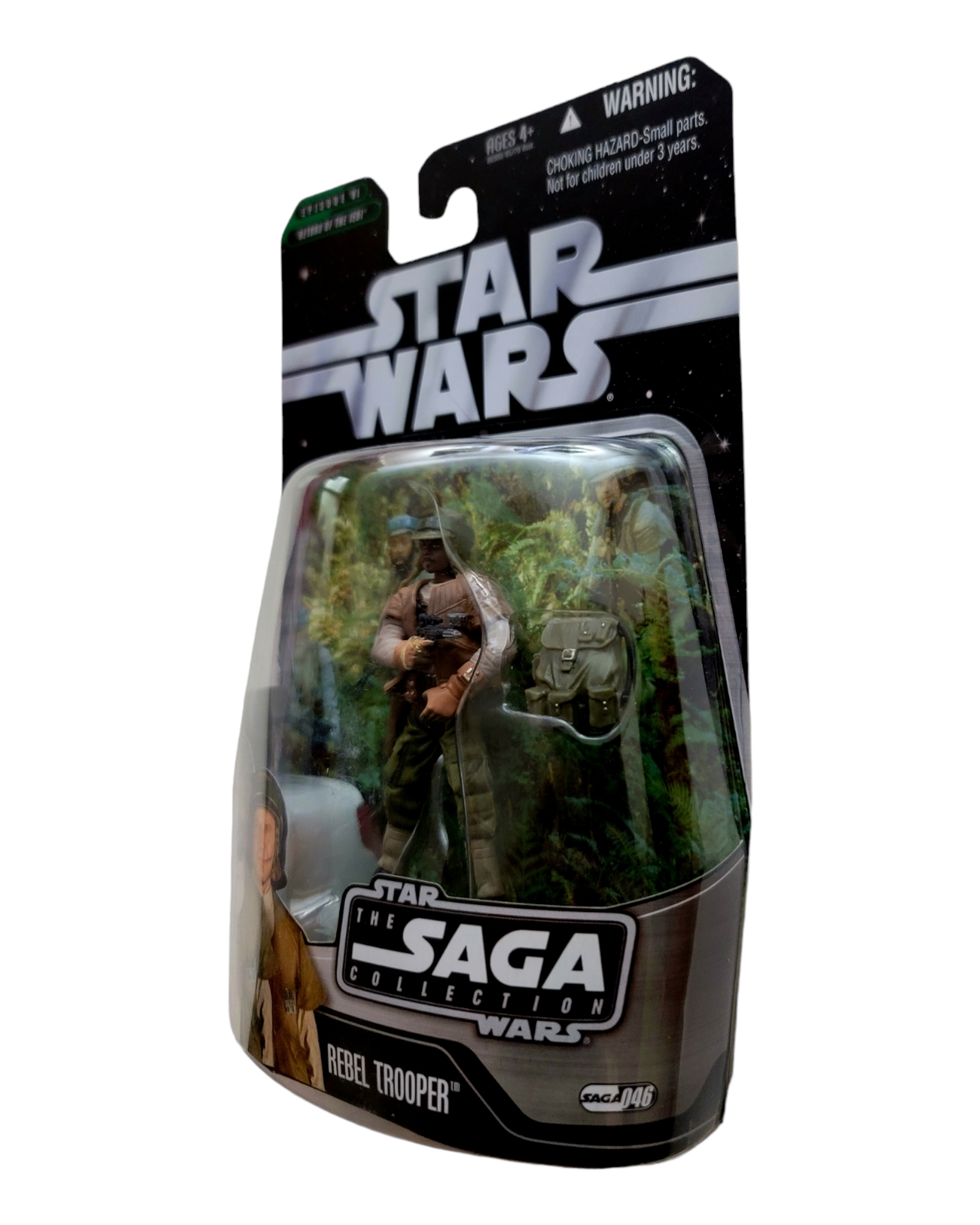 Star Wars Saga Collection #046 Rebel Trooper, African American Variant, Hasbro '06