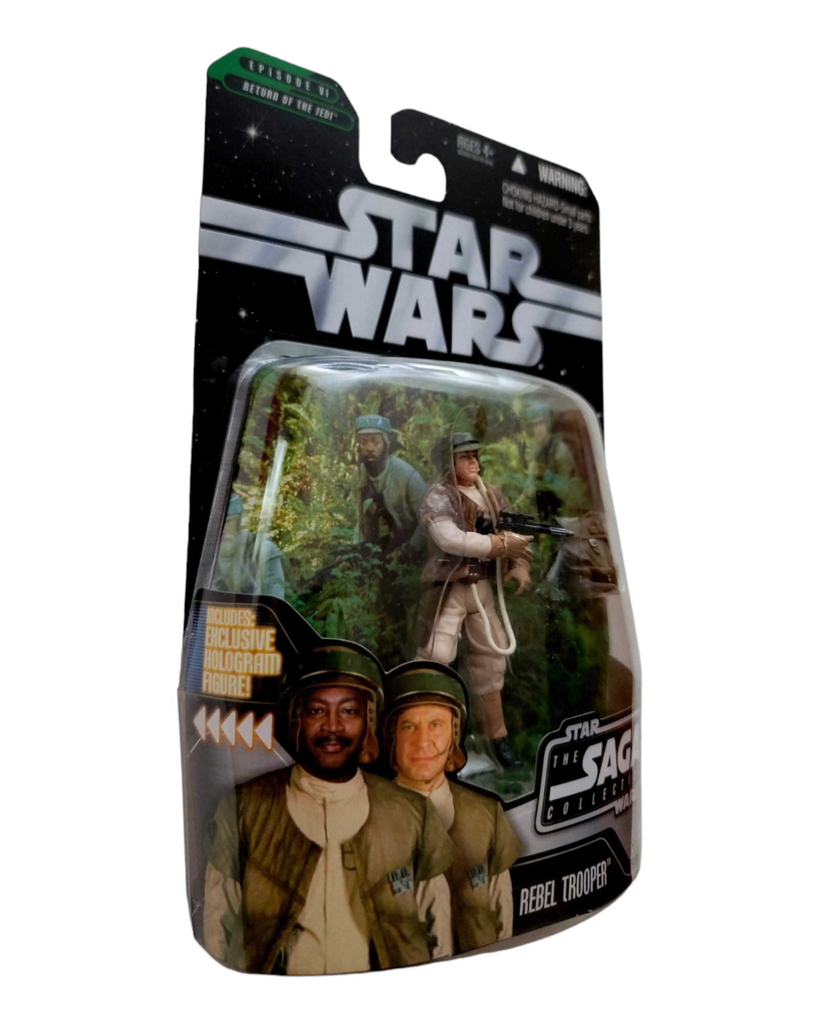 Star Wars Saga Collection #046 Rebel Trooper, Caucasian Variant, Hasbro '06