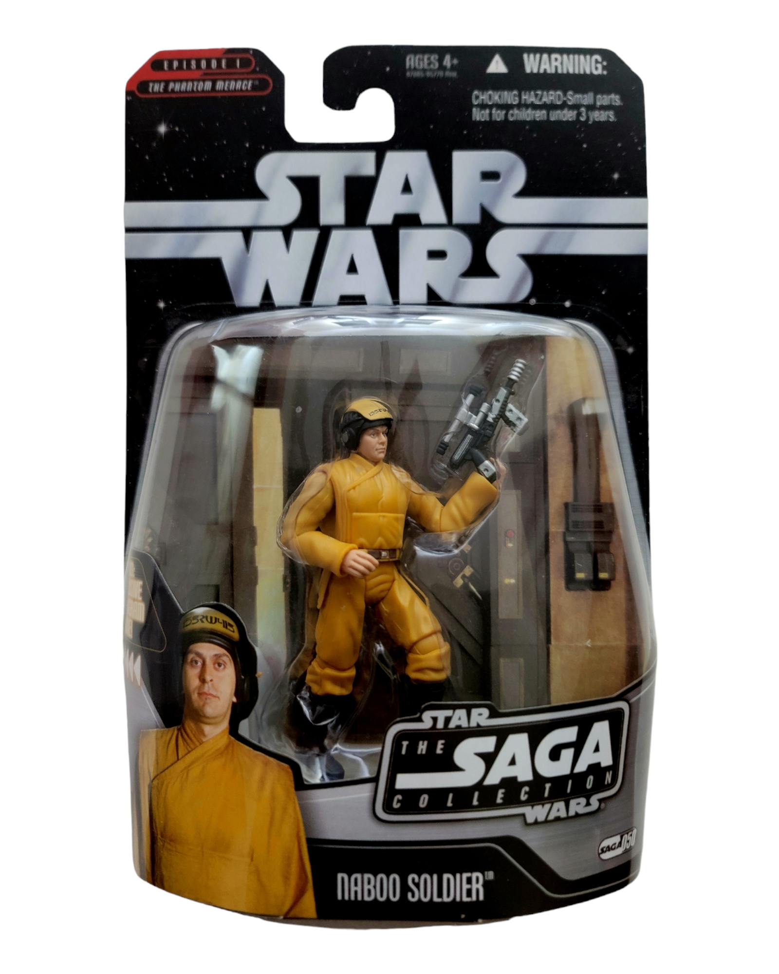 Star Wars Saga Collection #050 Naboo Soldier, Hasbro '06