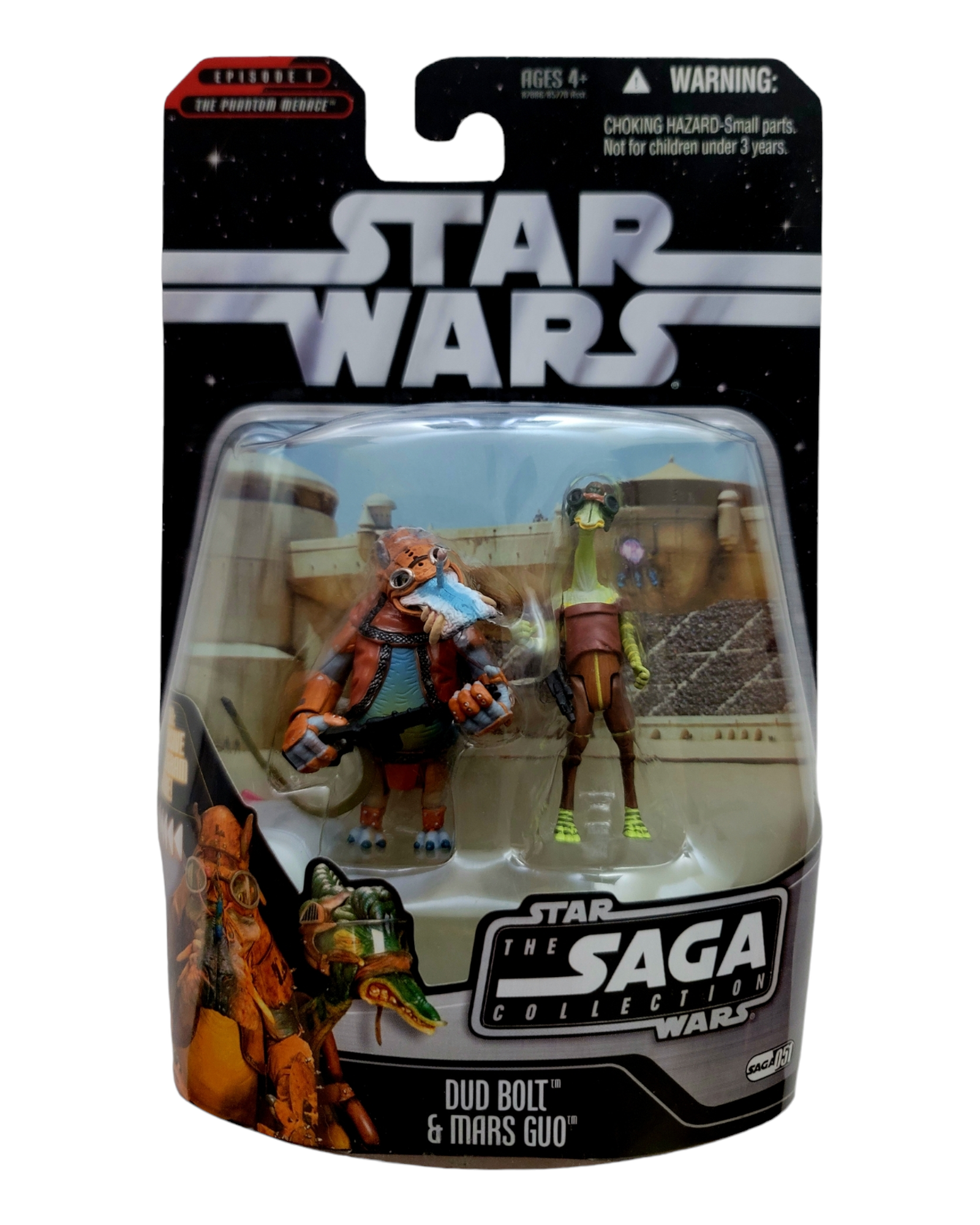 Star Wars Saga Collection #051 Dud Bolt & Mars Guo, Hasbro '06
