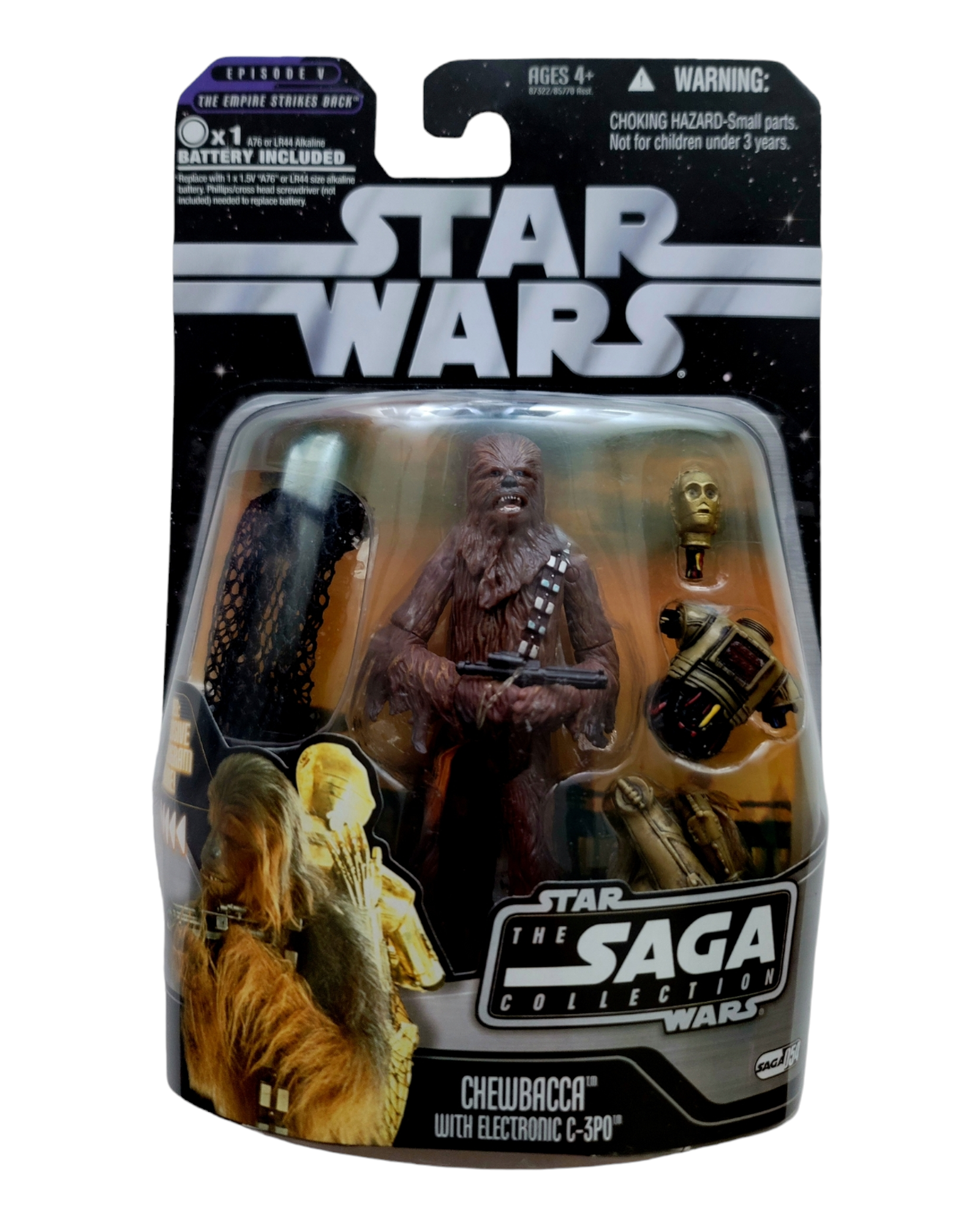 Star Wars Saga Collection #054 Chewbacca with C-3PO, Hasbro '06