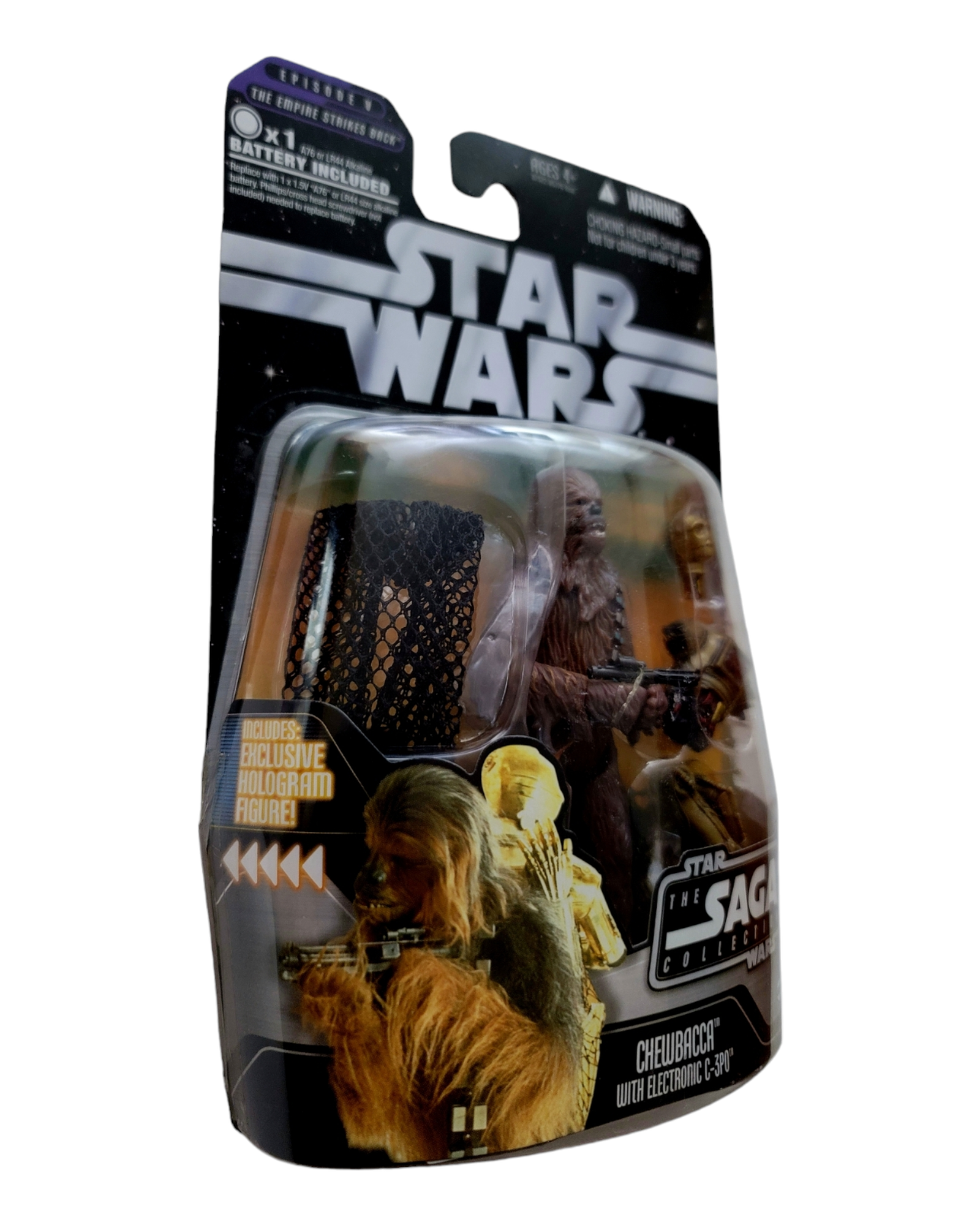 Star Wars Saga Collection #054 Chewbacca with C-3PO, Hasbro '06
