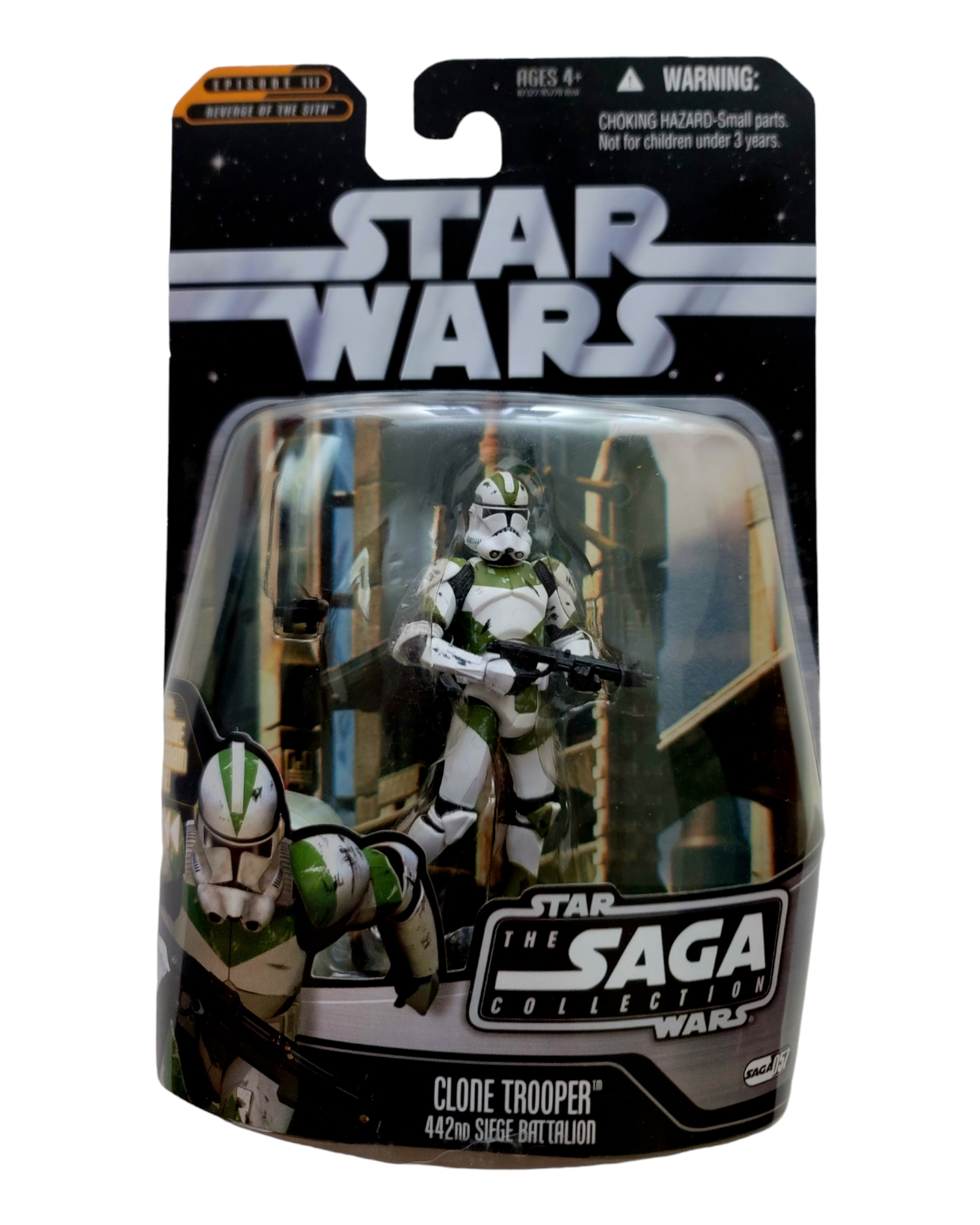 Star Wars Saga Collection #057 Clone Trooper, 442nd Siege Battalion, Hasbro '06