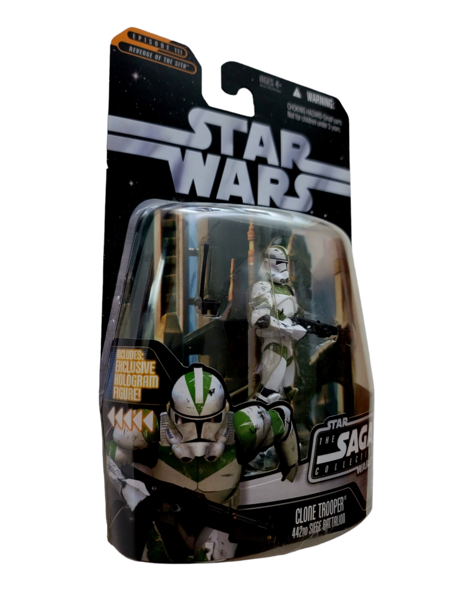 Star Wars Saga Collection #057 Clone Trooper, 442nd Siege Battalion, Hasbro '06