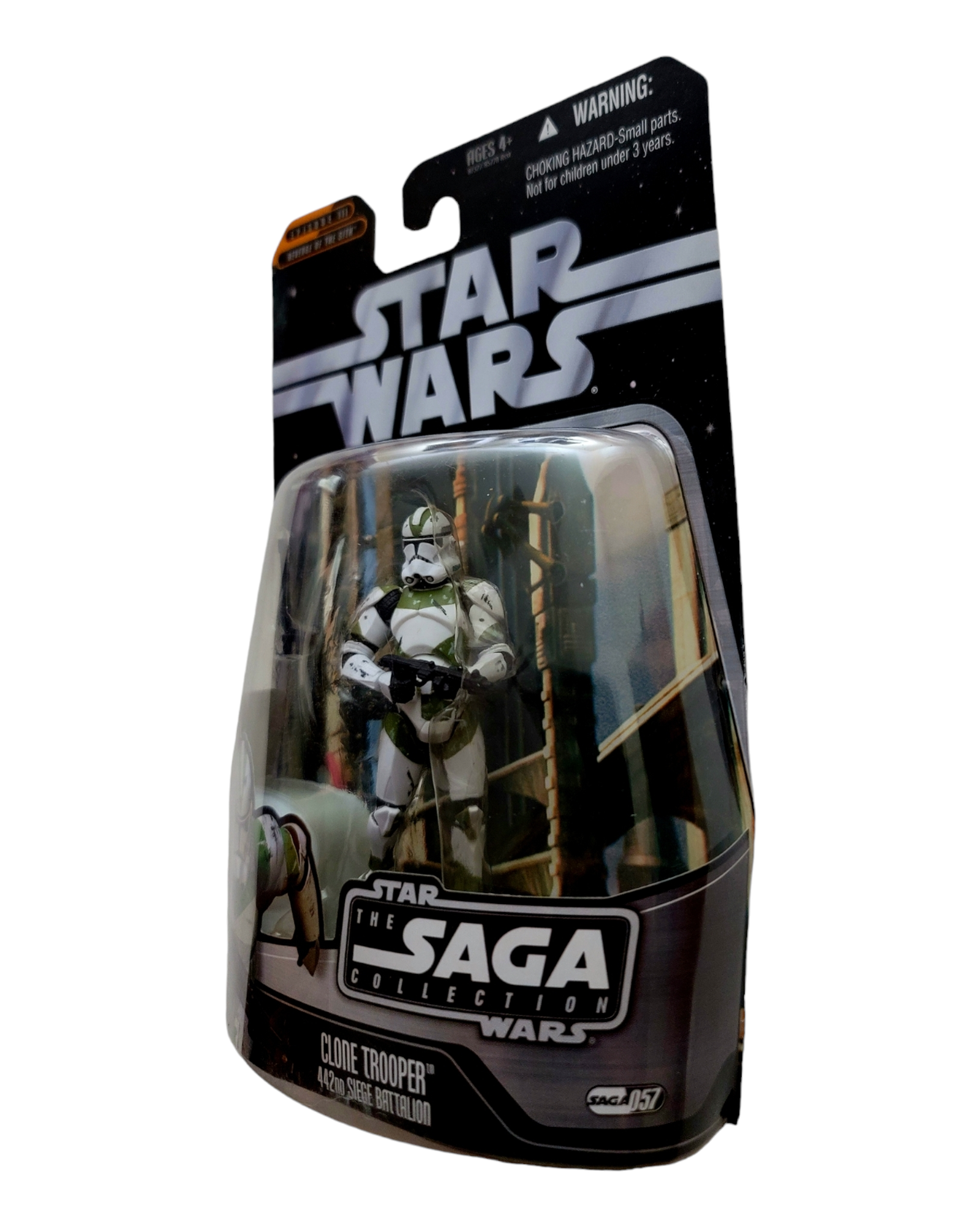 Star Wars Saga Collection #057 Clone Trooper, 442nd Siege Battalion, Hasbro '06