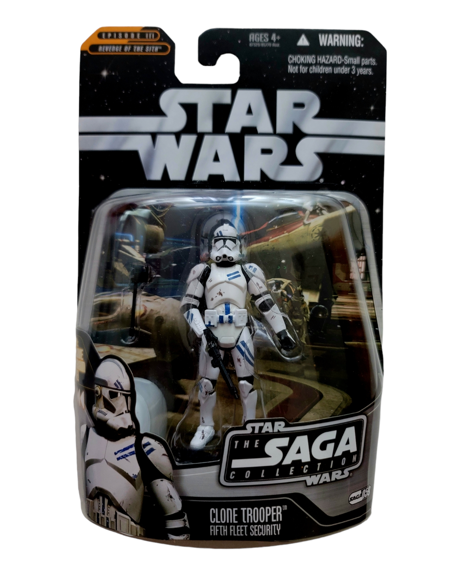 Star Wars Saga Collection #059 Clone Trooper, 5th Fleet Security, Hasbro '06