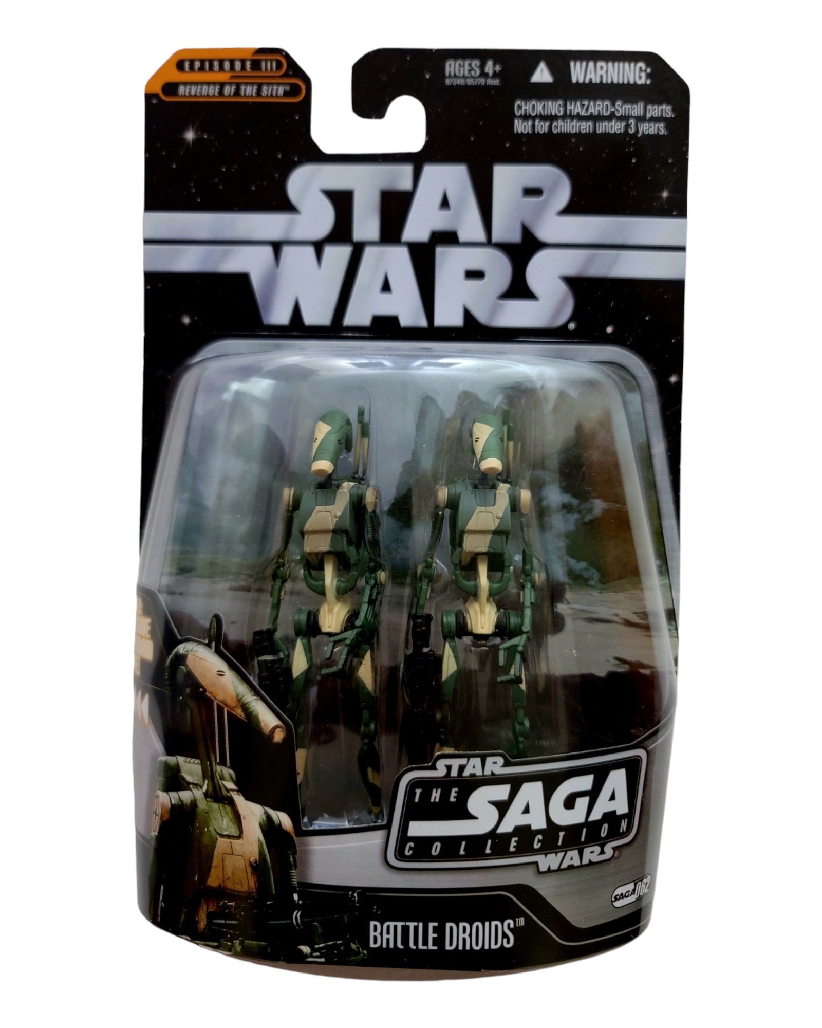 Star Wars Saga Collection #062 Battle Droids, Hasbro '06