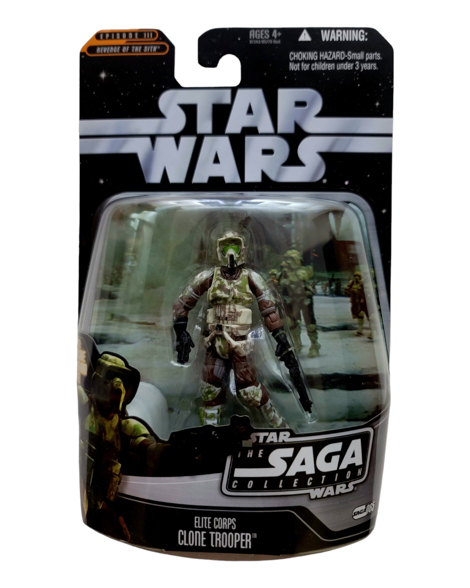 Star Wars Saga Collection #065 Elite Corps Clone Trooper, Hasbro '06