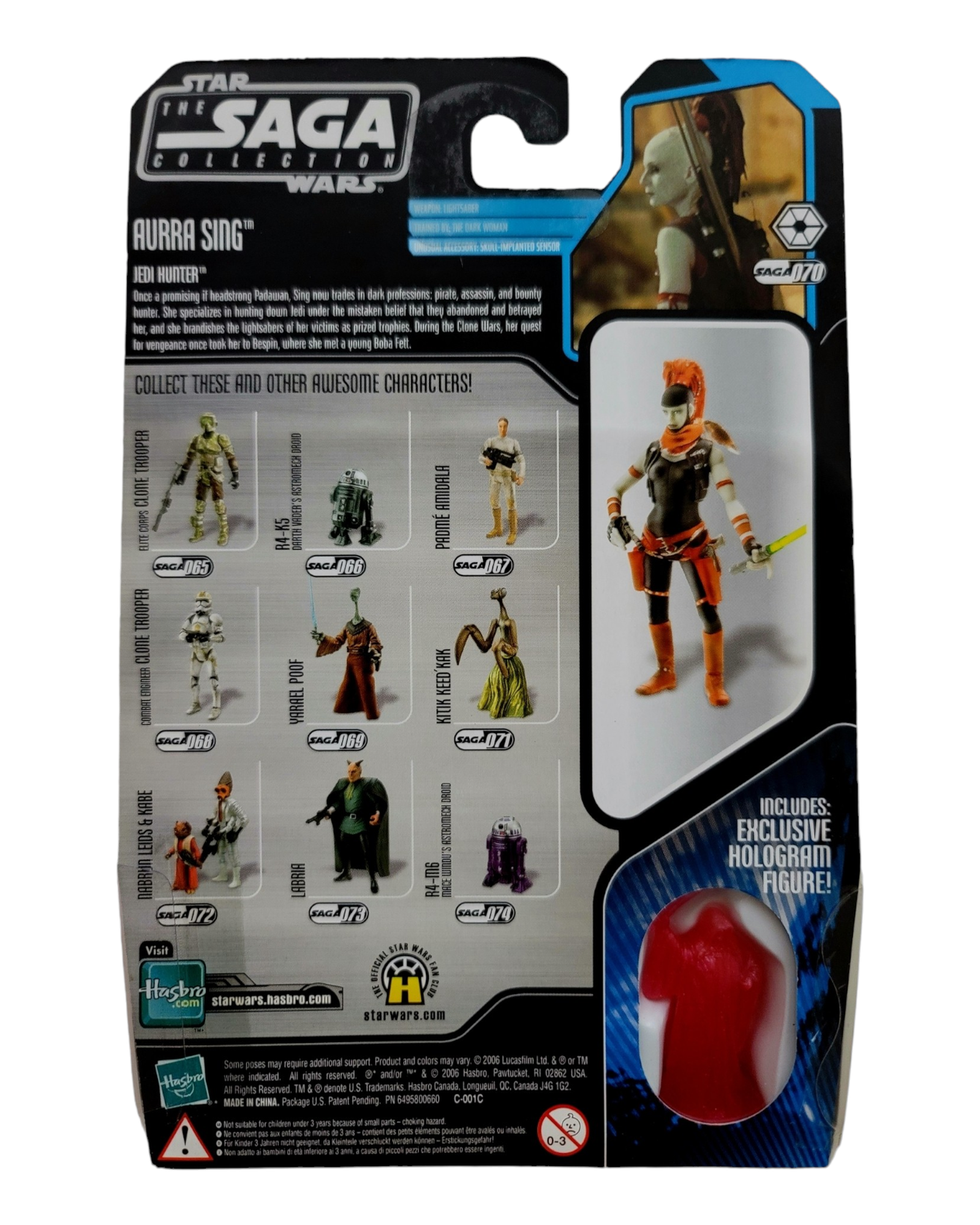Star Wars Saga Collection #070 Aurra Sing, Hasbro '06